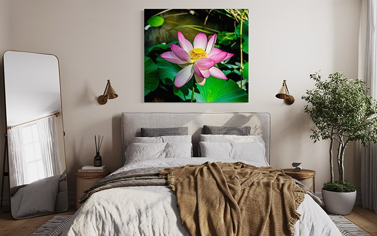 Water Lilly-Flower-Wall-Art-for-Bedroom.jpg