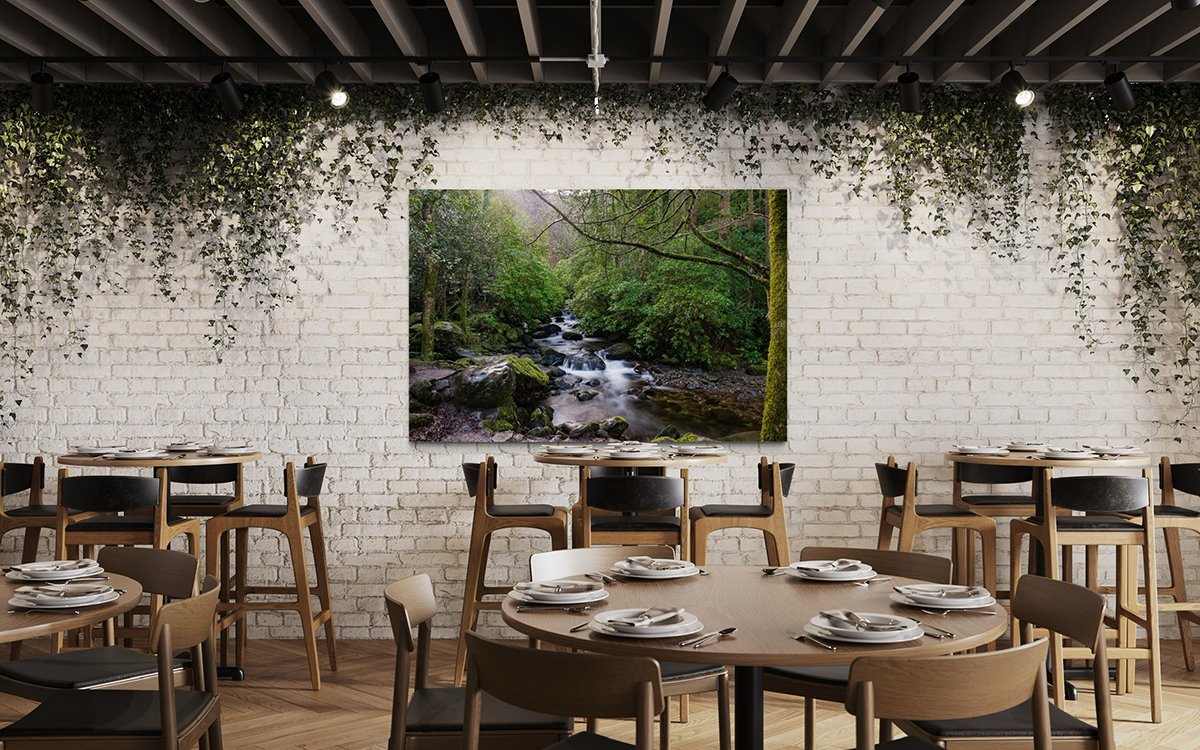 Torc Waterfall Ireland Canvas Print for Restaurant Wall.jpg