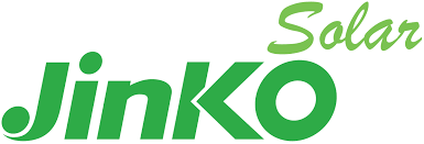 Jinko Solar logo with a green and white design.