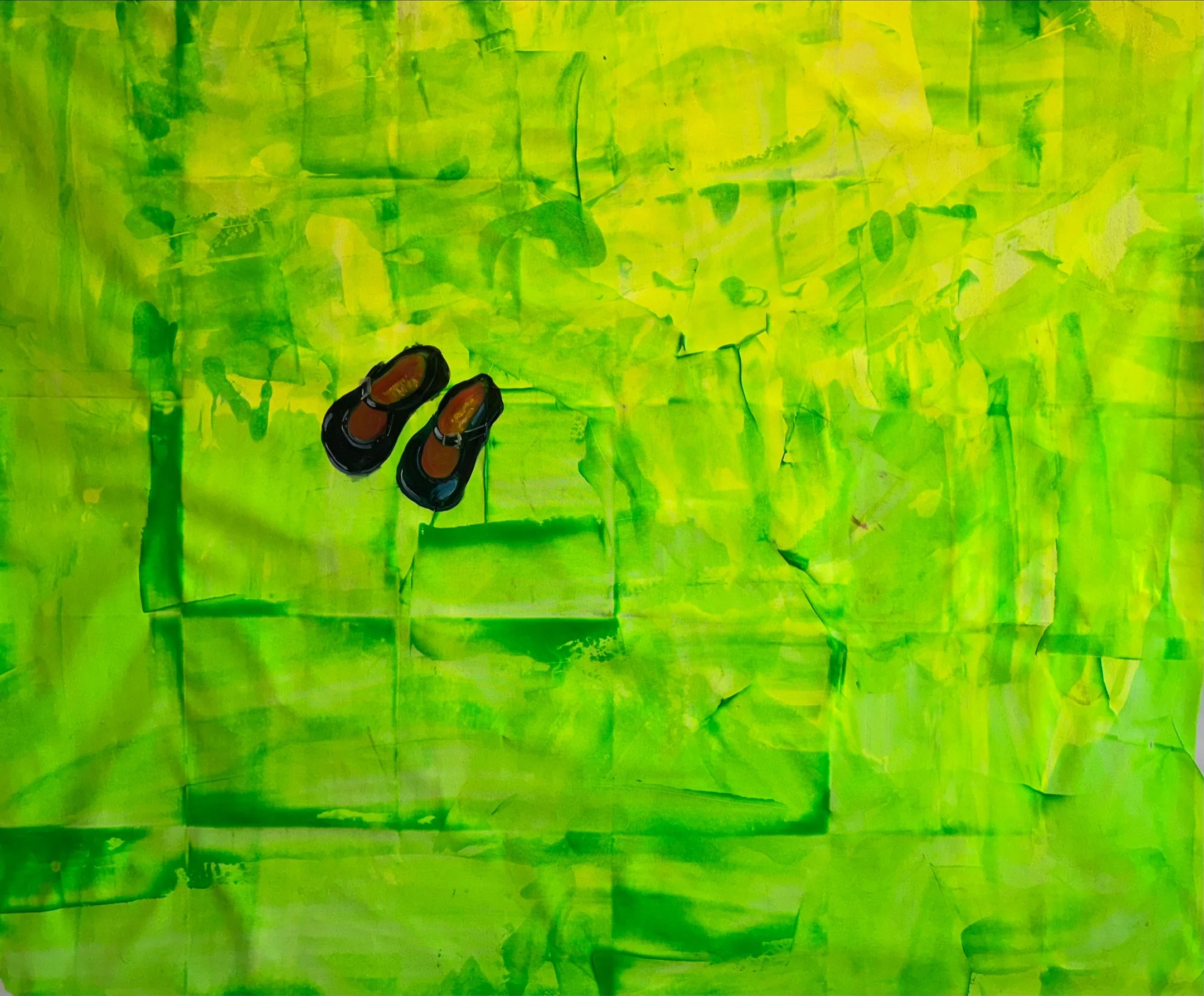 "The lost dance" - oil/acrylics on canvas - 210x175 cm