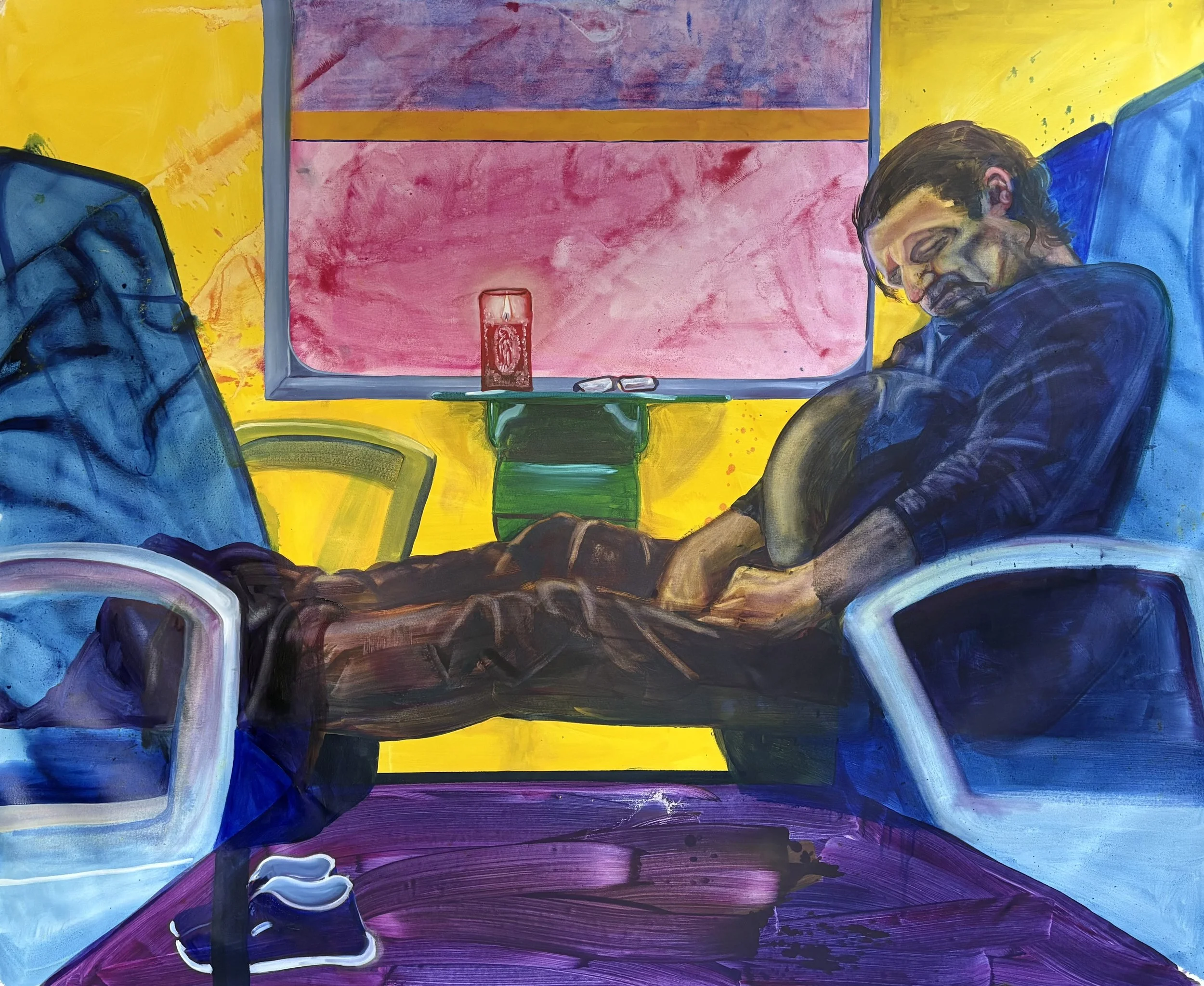 "Our Saviour" - oil on canvas - 210x175 cm