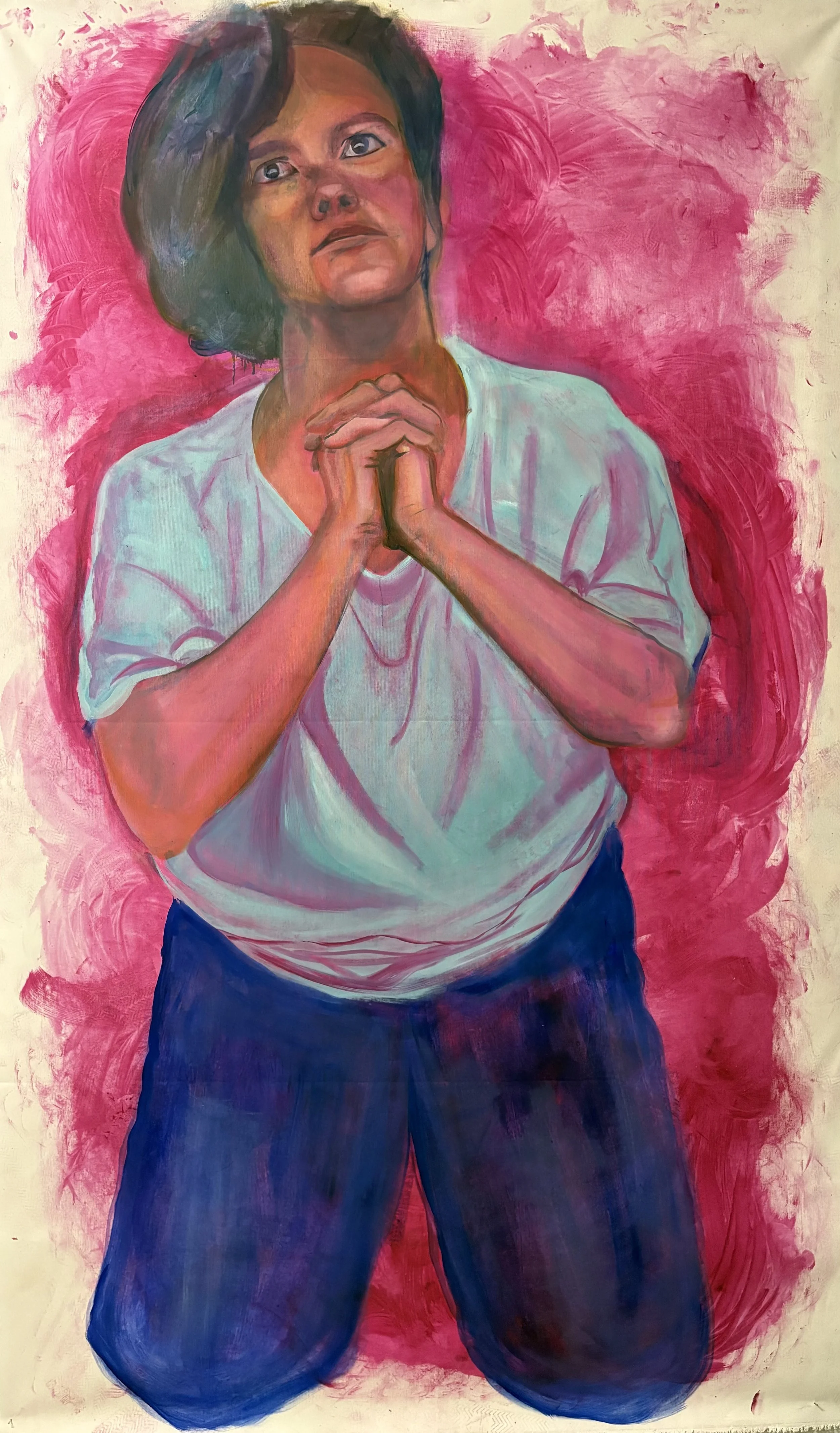 "Please, Love Me" - oil on canvas - 130x210 cm