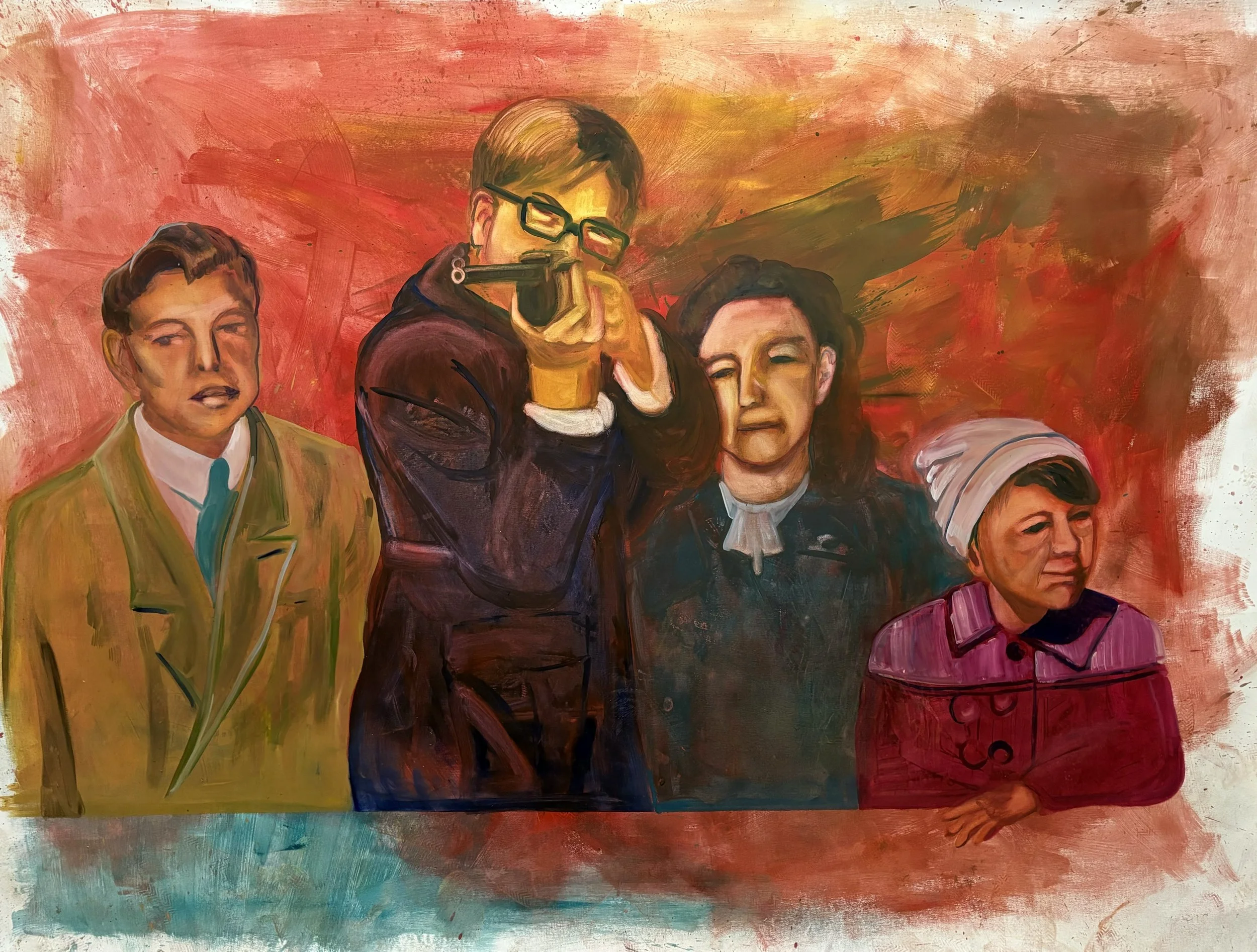 "Shoot VIII" - oil on canvas - 210x160 cm