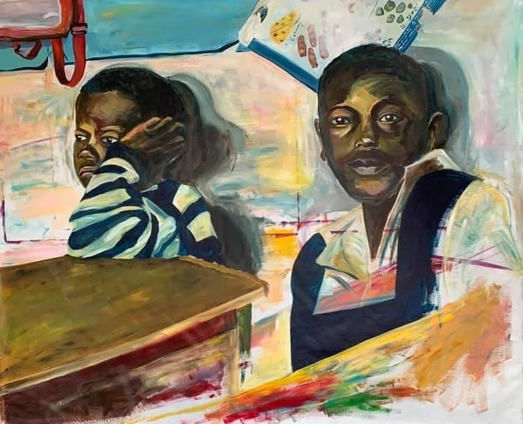 "School" - acrylics on canvas - 200x170 cm