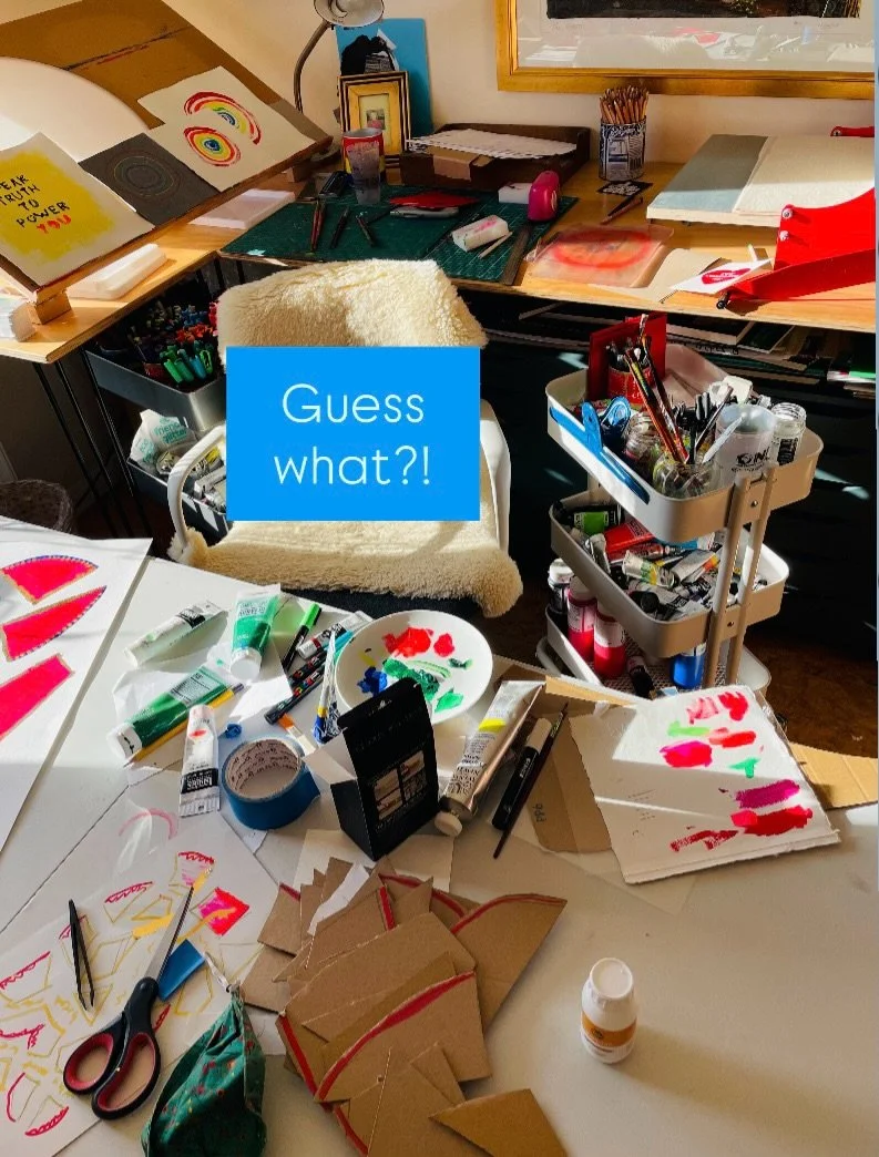 When I meet people in real life for the first time, at say art/craft fairs or other events&hellip; 

&hellip;one of the most baffling, riddling, lovely, confusing, have-you-got-the-right-person bits of feedback I get is: &lsquo;oh wow - I&rsquo;ve be