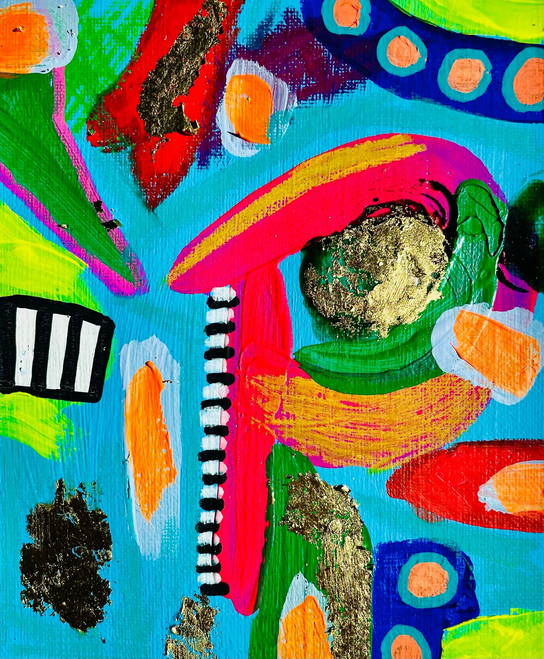 &lsquo;I just wanted to make pretty pictures&rsquo;

The evolution of a recent playful foray into some abstract art - with no clear idea, endgame or aim in mind - just a freeing exercise to help get my creative juices flowing after a creatively fallo