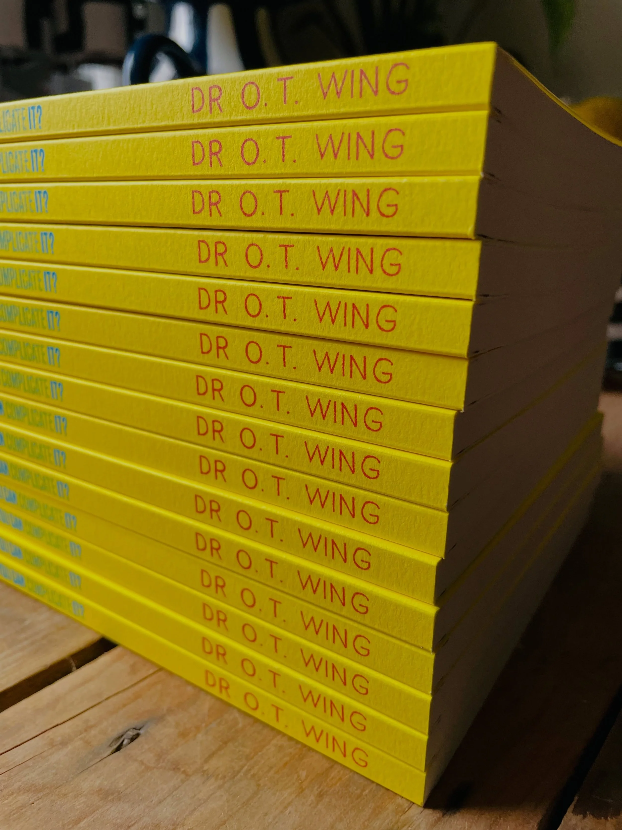 Another week, another (well-intentioned) caution from a stranger - that I could get sued for falsely claiming I&rsquo;m a Dr on the front cover of my notebook&hellip;

&hellip;which contains 72 blank pages of precisely no medical advice whatsoever 😉