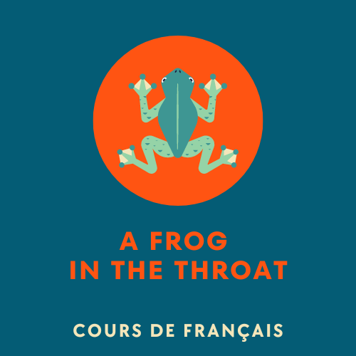 A frog in the throat