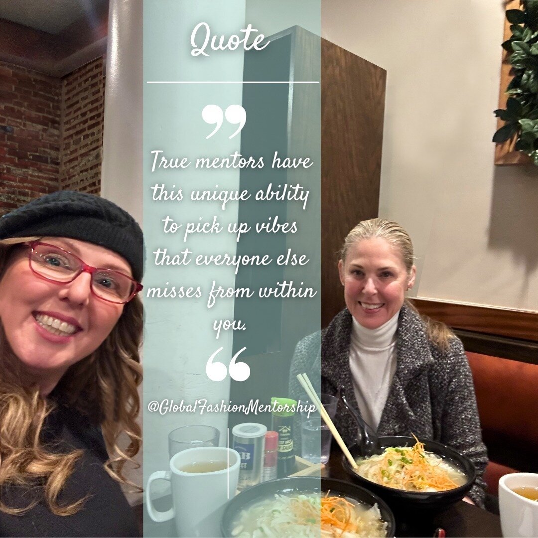 On perhaps the last cold, windy day of winter, Mentors Isabella &amp; Susanna found warmth in strategizing over ramen 🍜. Wrapped in the coziness of their friendship, they shared laughs, dreams, and plans. &quot;True mentors have this unique ability 