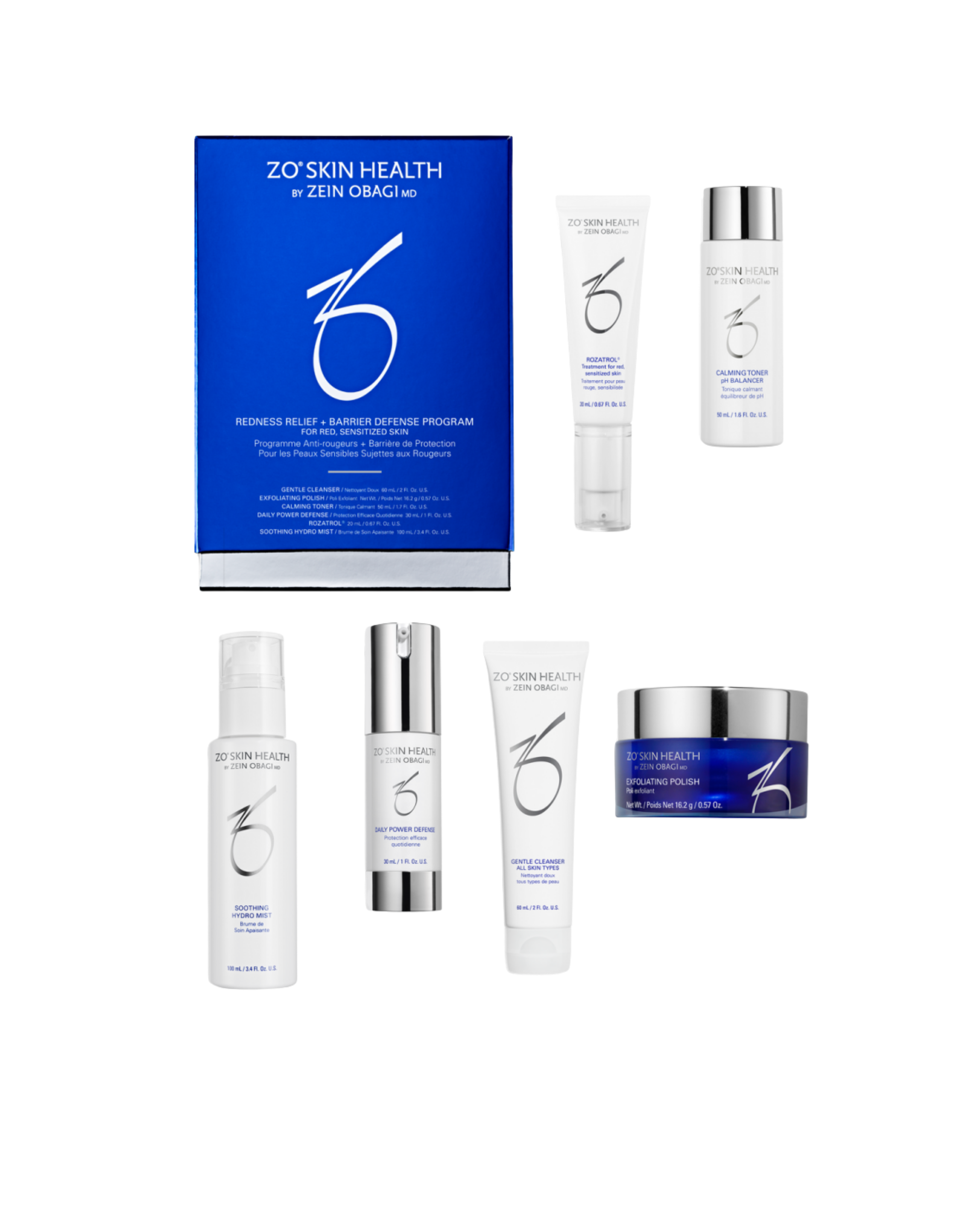 ZO Redness Relief + Barrier Defense Program Kit
