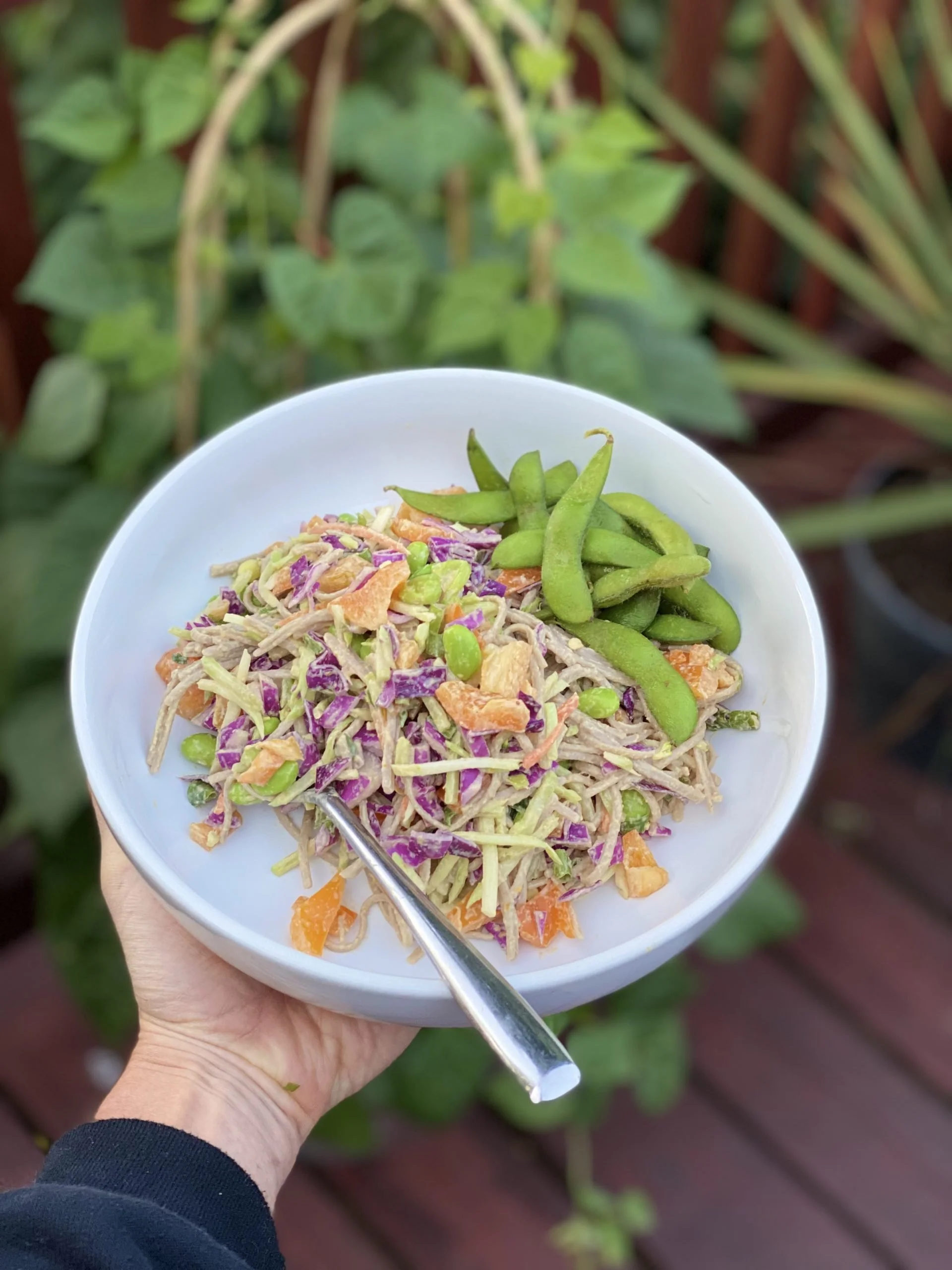 Summer soba salad