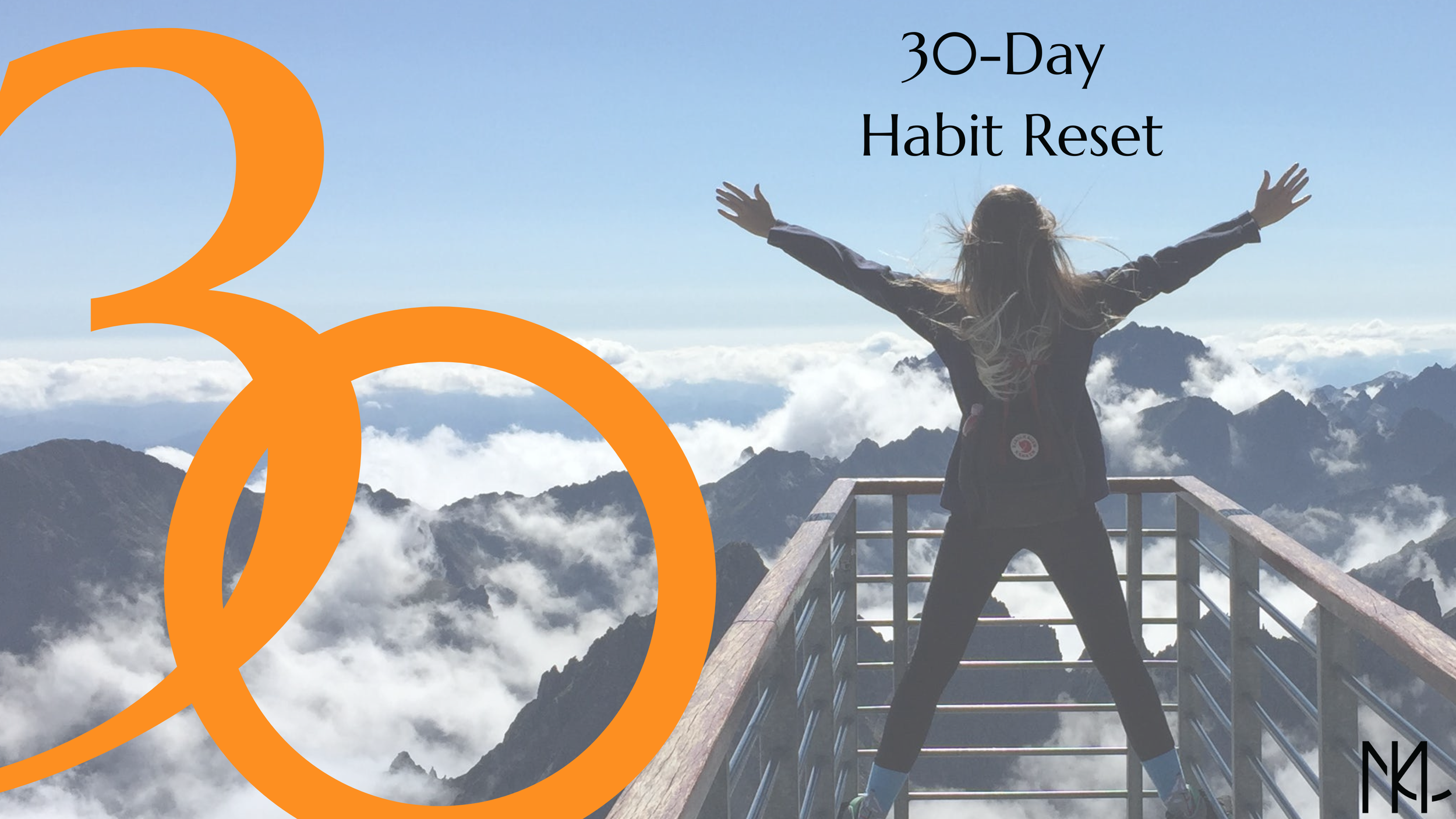 30 Days to Better Habits. 30 Days to a happier YOU!