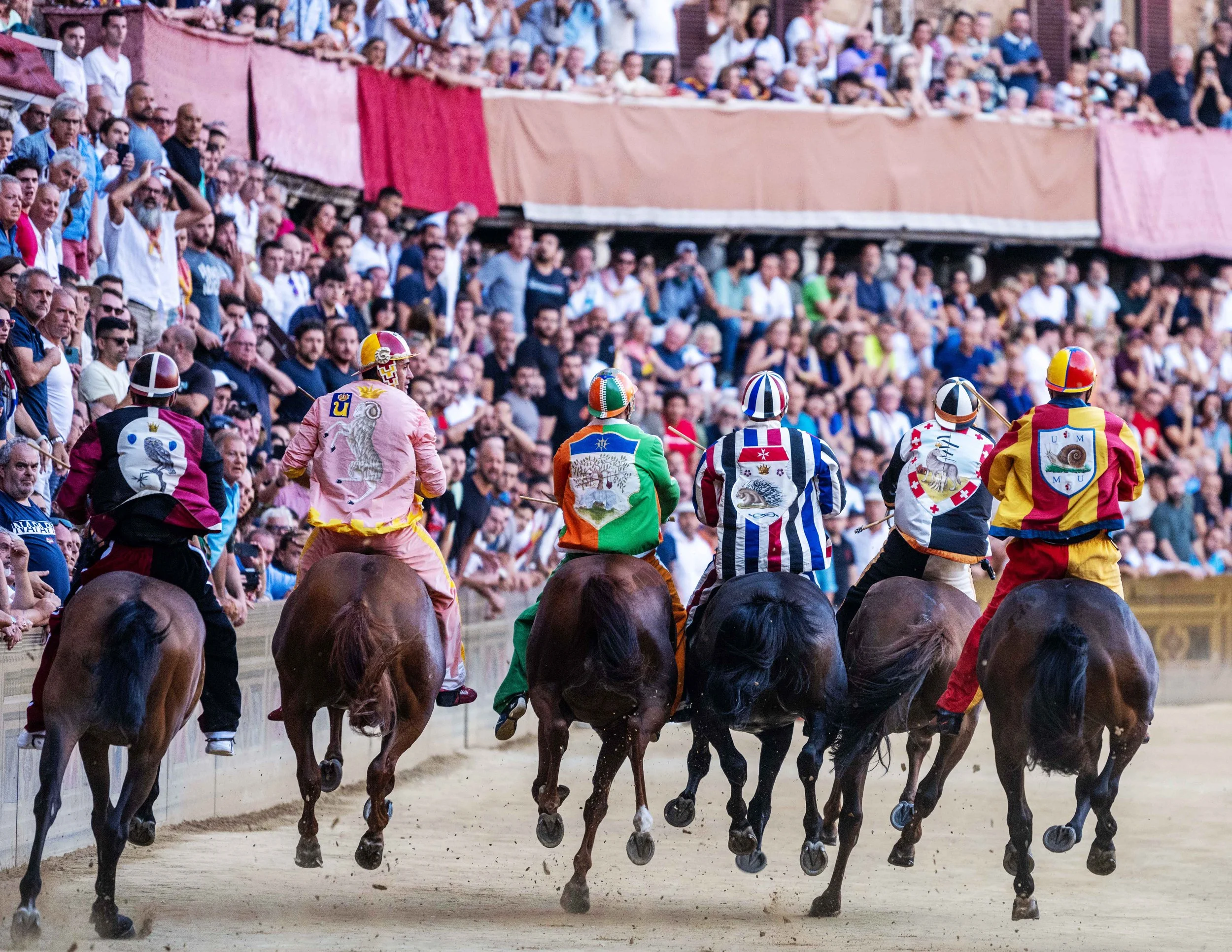 Race day Palio di Siena