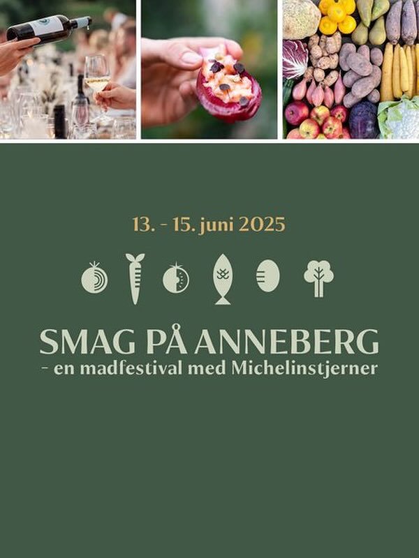 I den her weekend står vi sammen med andre lokale mad- og drikkevare-aktører på @annebergkulturpark til SMAG på Anneberg madfestival.
Vi glæder os til at uddele smagsprøver på vores vine og snakke om dans