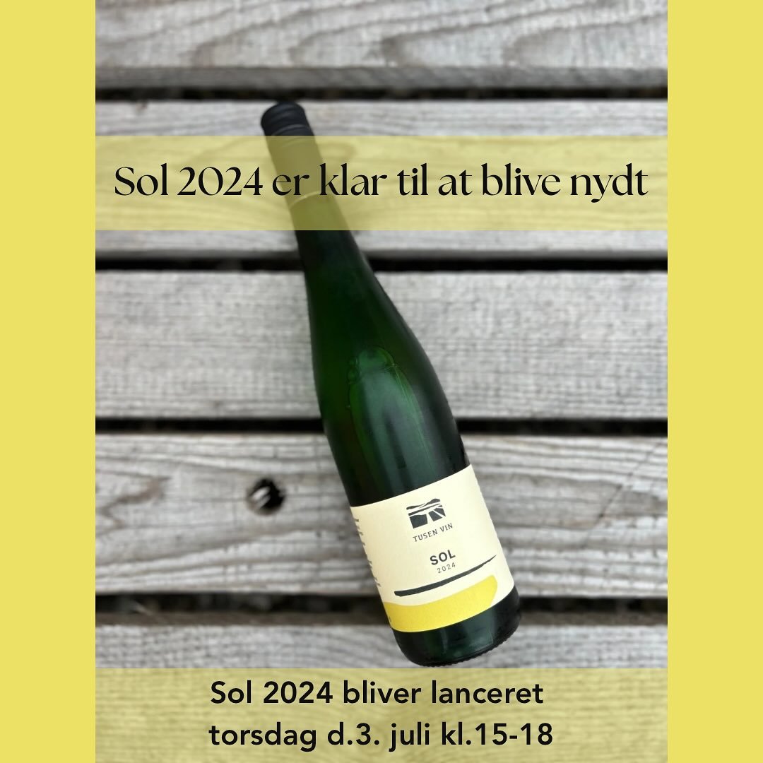 Sol 2024 er landet! Vores fadlagrede Solaris har fået tid, ro og kærlig opmærksomhed – og resultatet er en vin med dybde, karakter og en elegant balance mellem friskhed og struktur.
Kom og få en smagsprøve torsda