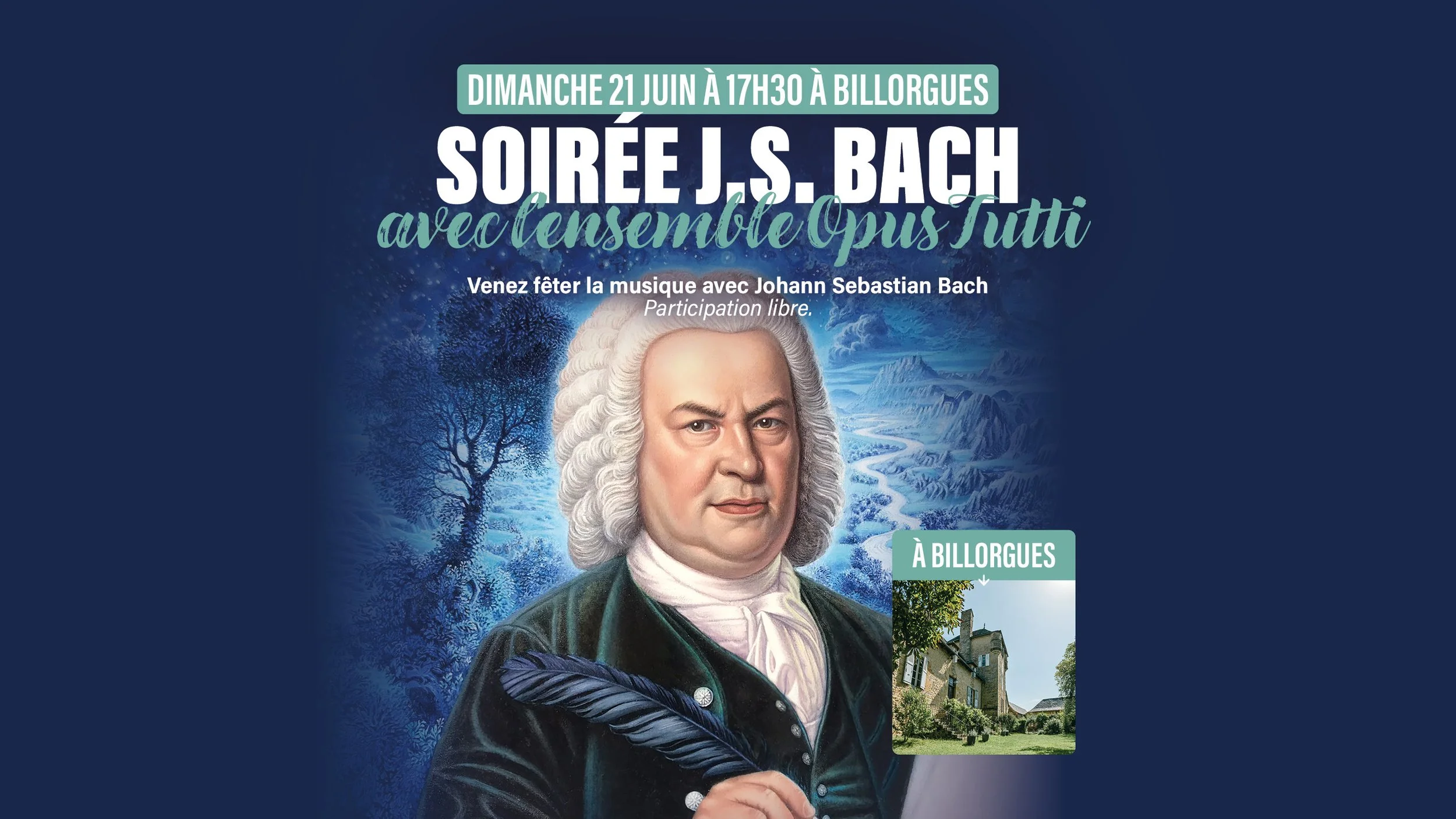 Soirée J. S. Bach à Billorgues