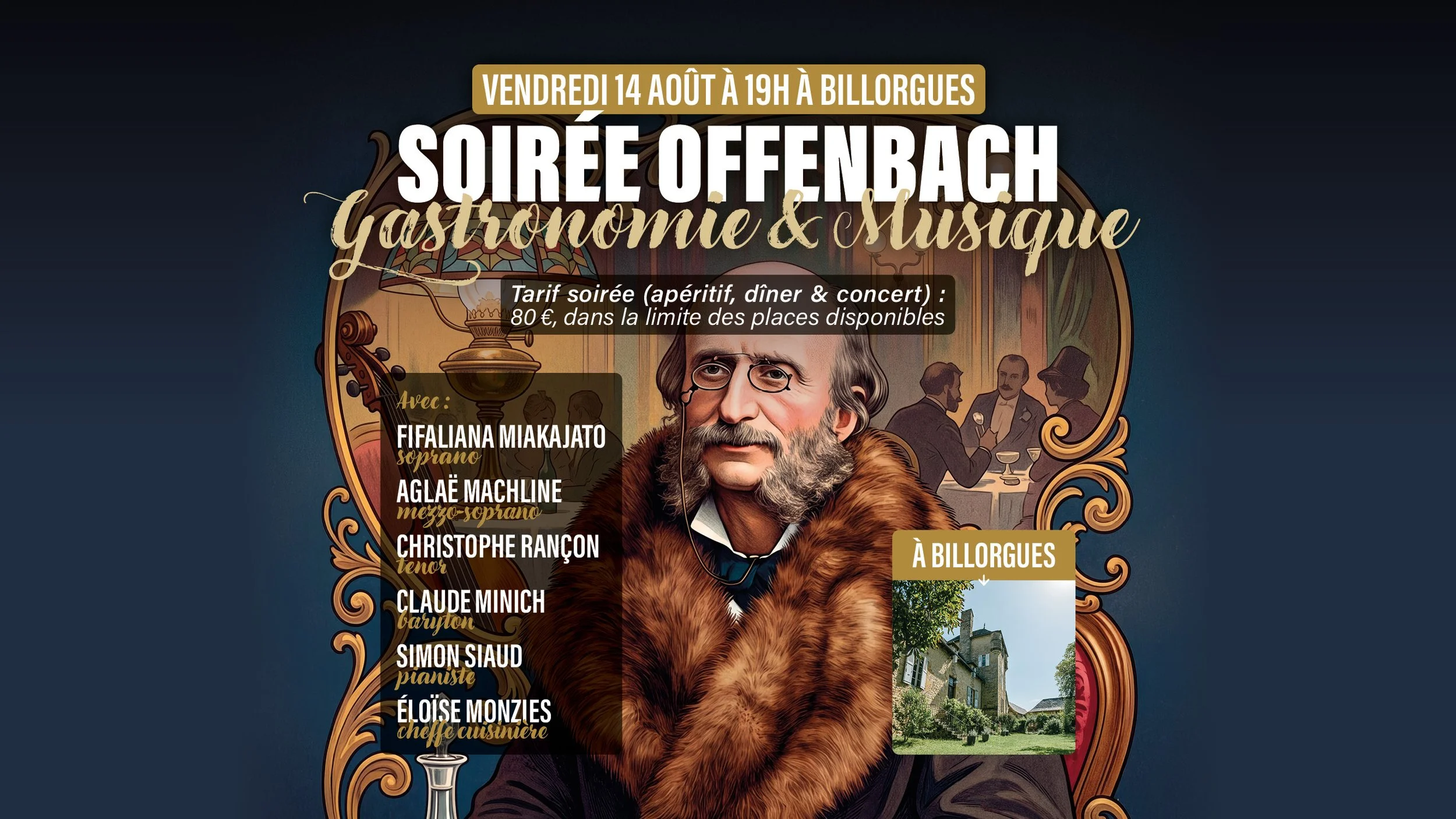 Soirée Offenbach Gastronomie & Musique
