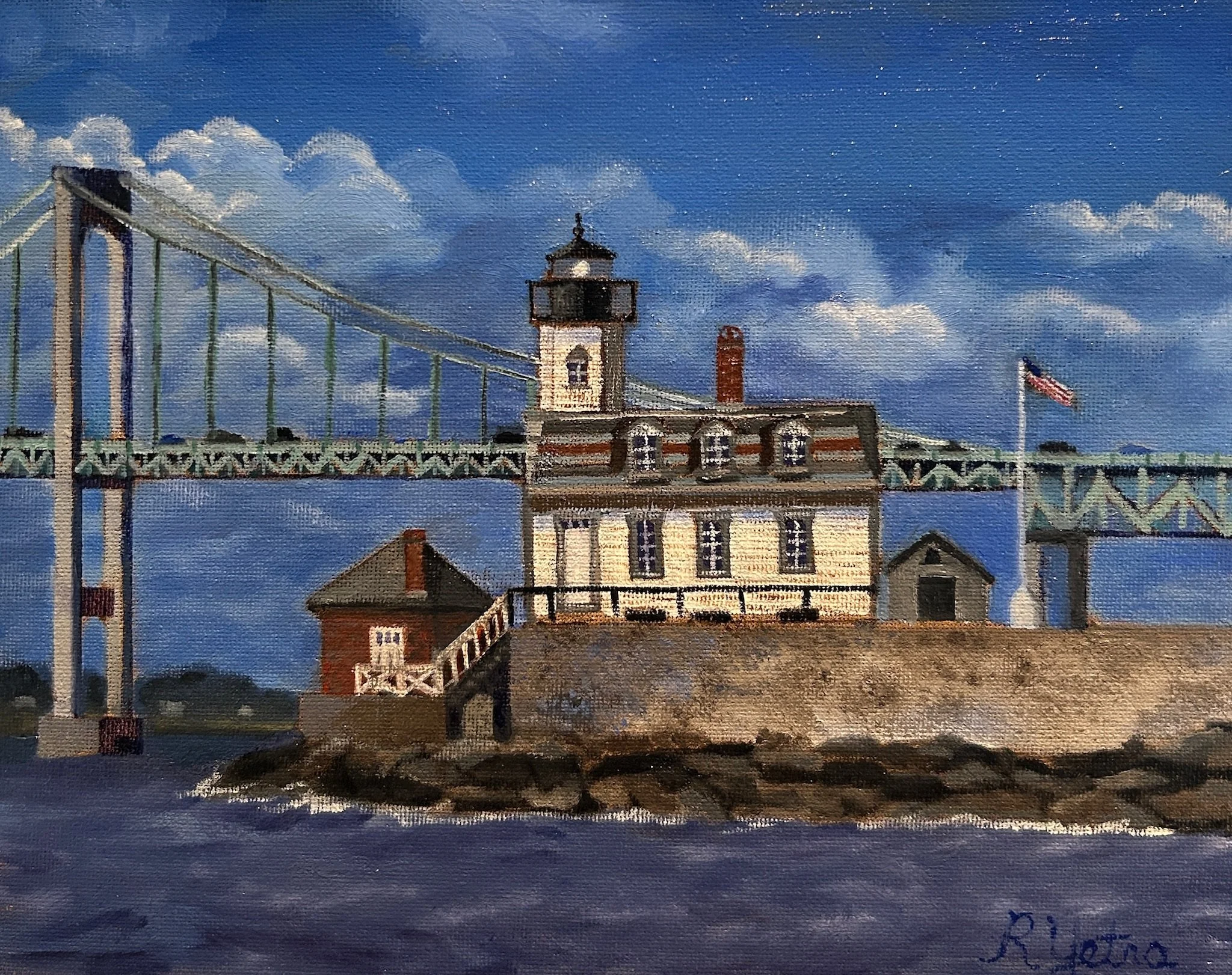 Rose Island Lighthouse, Newport, RI Small Print