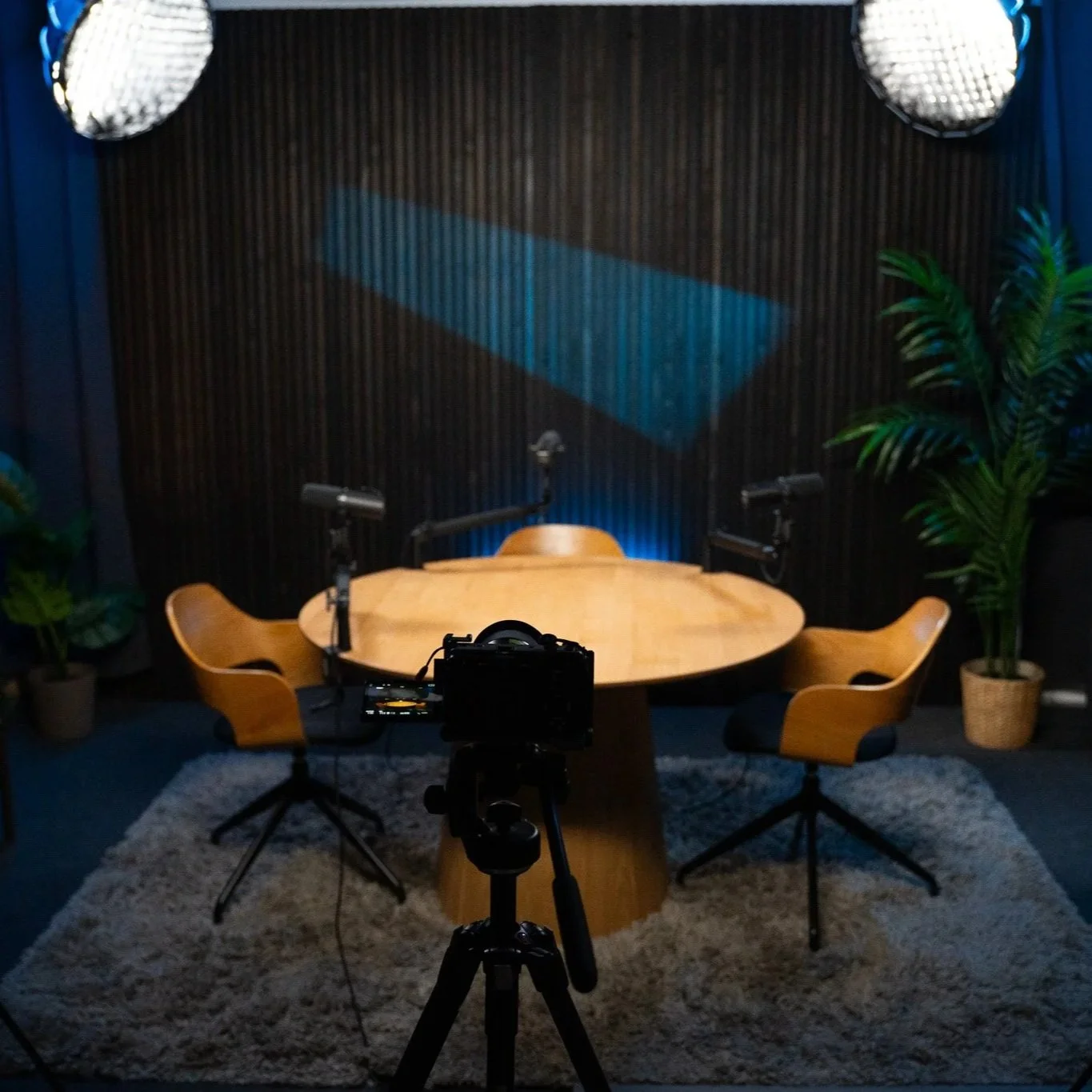 Professional podcast studio in Copenhagen at CPH Content Creators