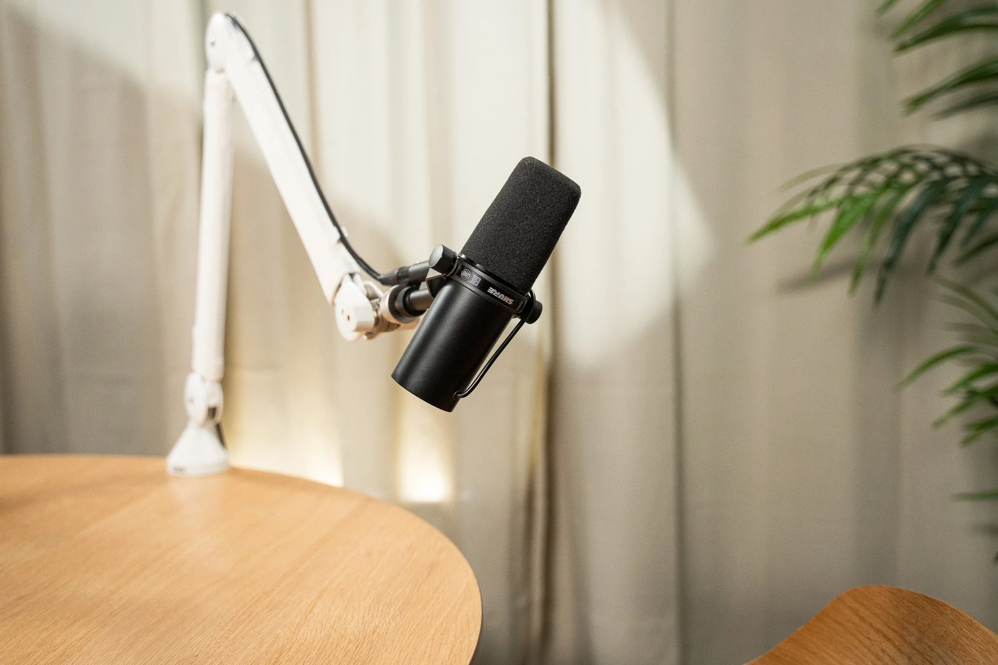 Podcaststudie med professionelt lydudstyr i København