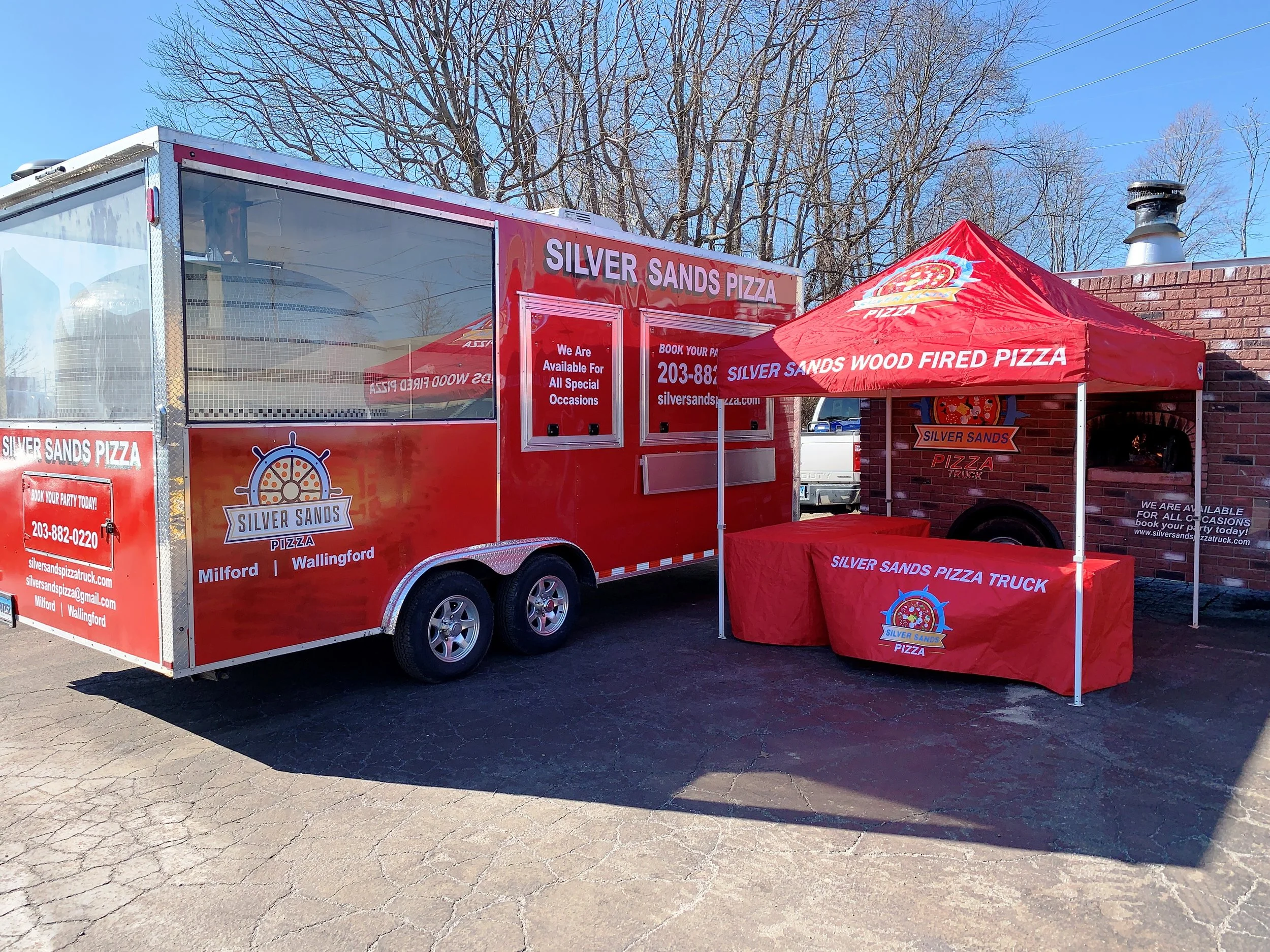 CT Wood Fired Pizza Truck, Pizza Food Truck CT, Food Truck Catering