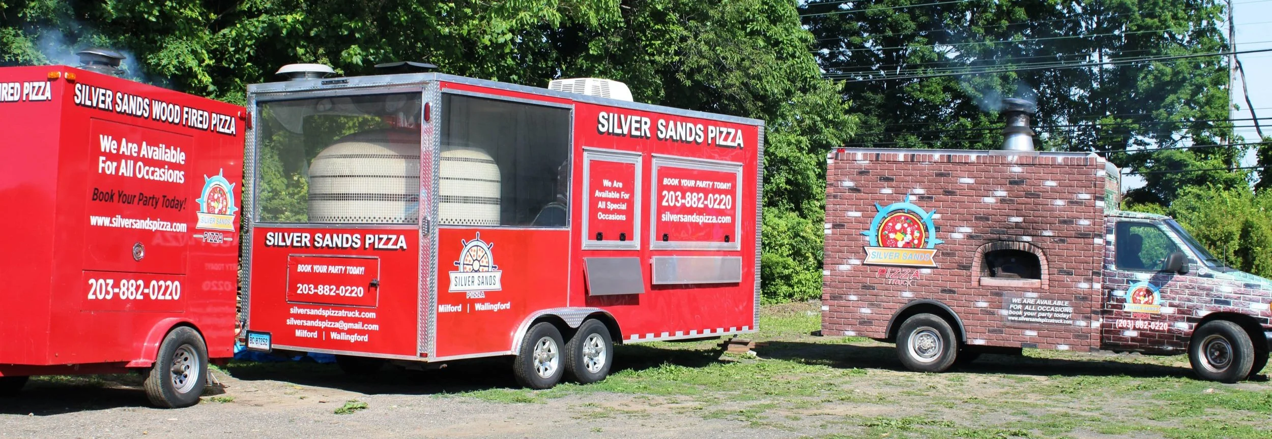 Silver Sands Pizza Truck in CT, Food Truck Rental, CT Pizza Trucks