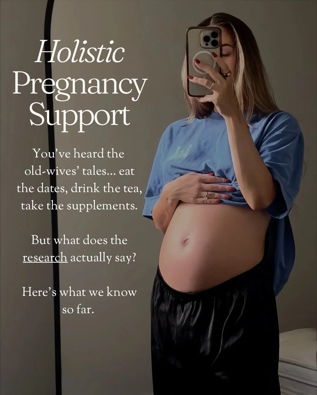 So many &ldquo;natural&rdquo; pregnancy tips get dismissed as old wives&rsquo; tales, while others get promoted online without any real evidence behind them. The truth lives in the middle.

Some holistic practices DO have research supporting them
 an
