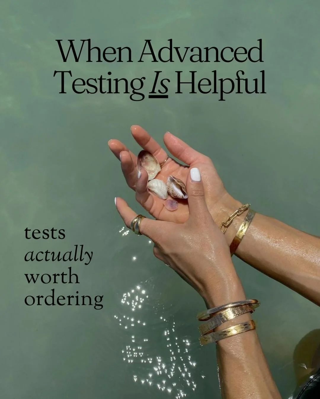Following my last post on &ldquo;tests your doctor isn&rsquo;t ordering,&rdquo; I wanted to share the other side of that conversation.

There ARE advanced labs that can meaningfully improve care when they answer a clear clinical question, refine risk