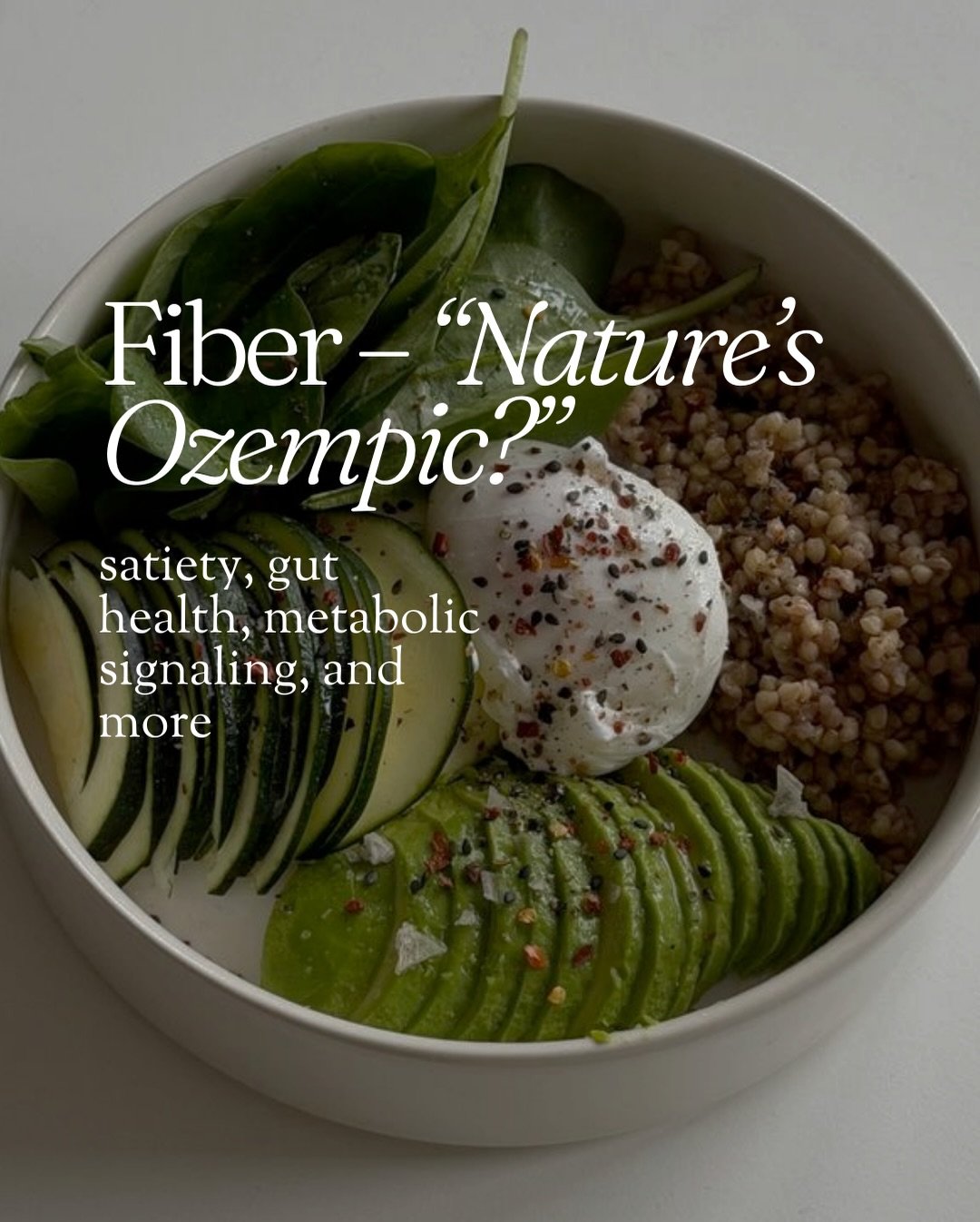 Fiber is one of the most underrated tools in metabolic, gut, and hormone health.

It is not just about digestion. Different types of fiber feed beneficial gut bacteria, support blood sugar stability, influence estrogen metabolism, and reduce chronic 