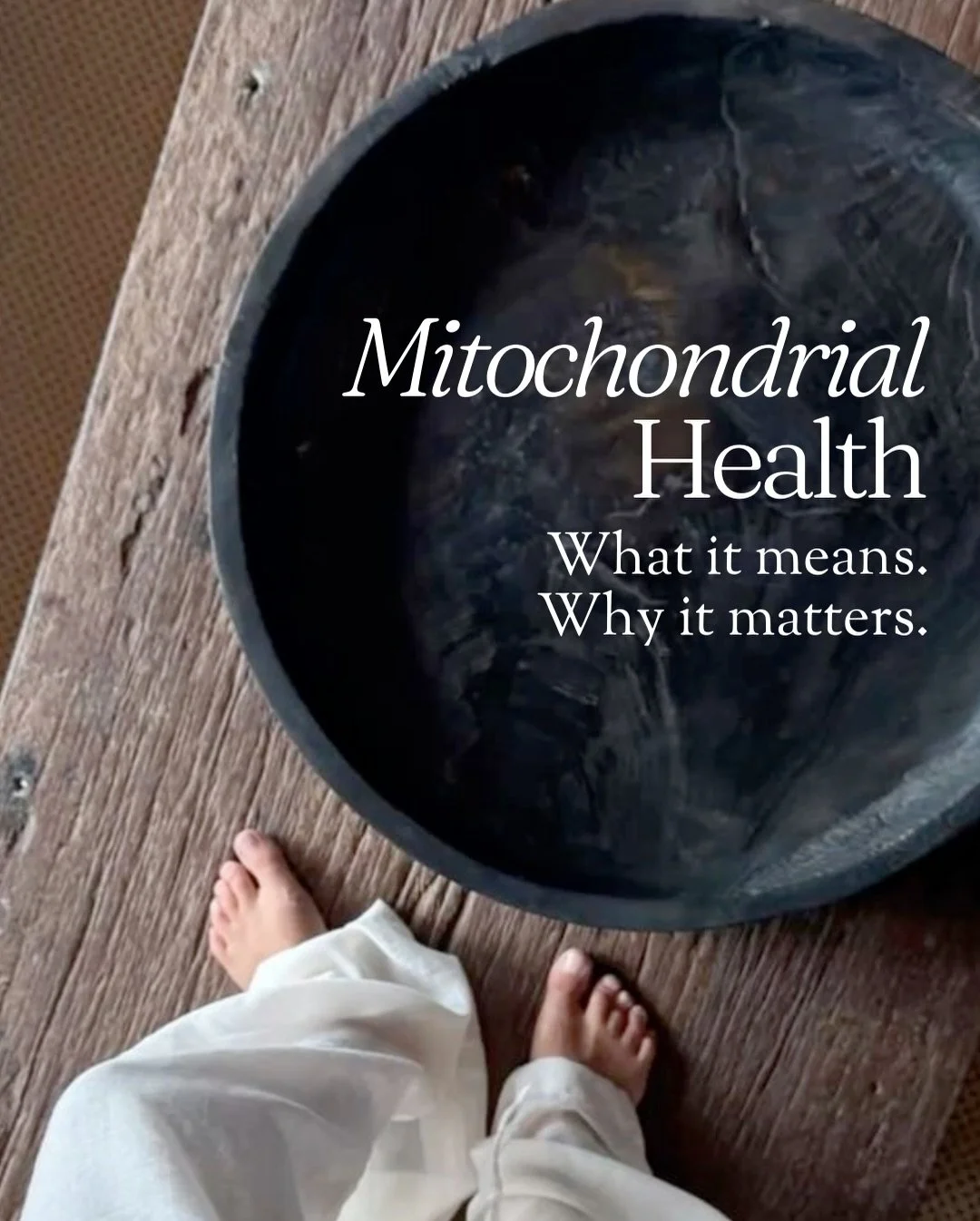 Mitochondrial health is often talked about as if it is something we can easily test or quickly optimize. In reality, there is no single clinical marker that captures mitochondrial function across the body.

What we know comes from decades of cellular