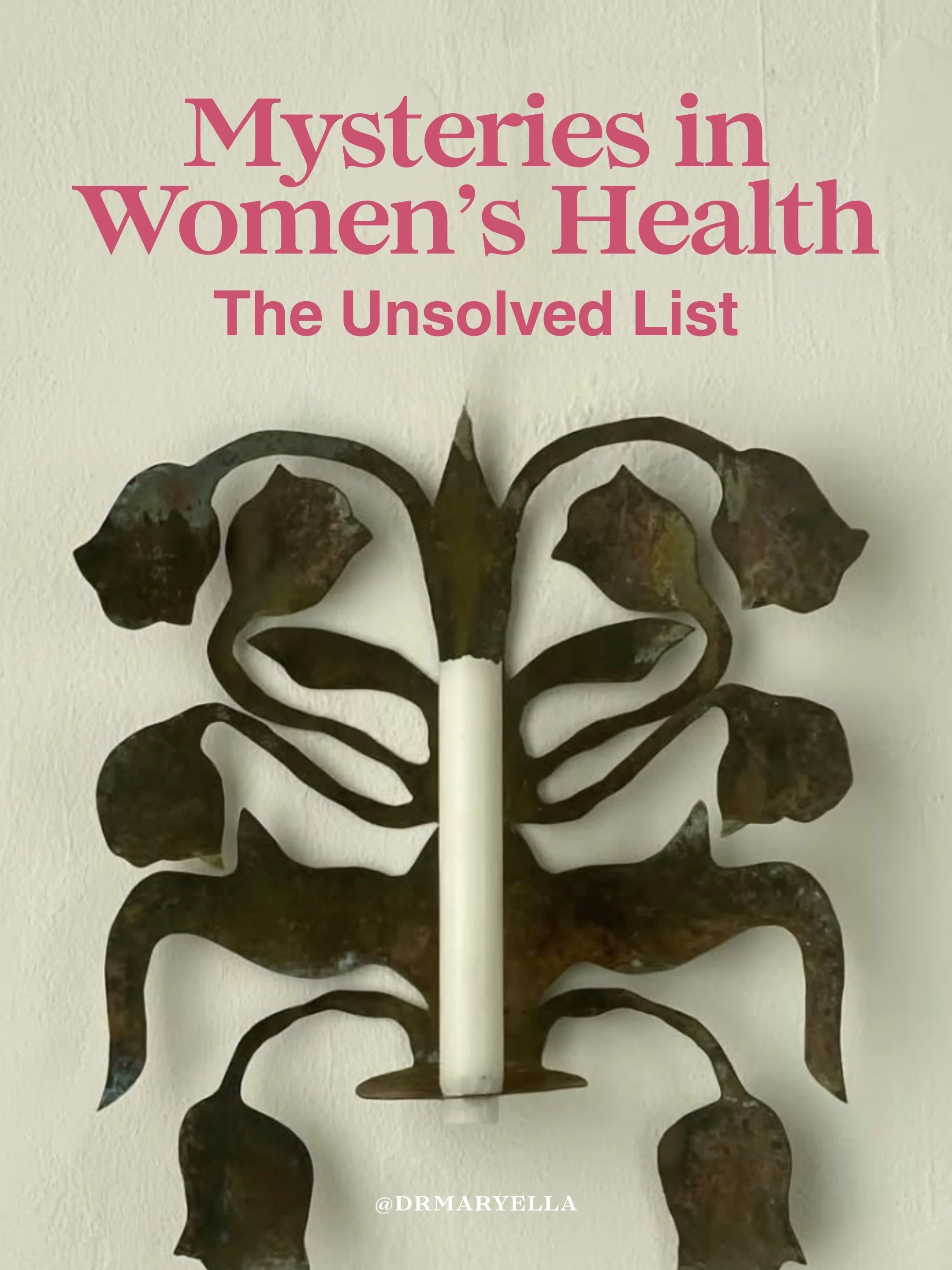 We can transplant organs, sequence a genome, and watch an embryo develop in real time.

And yet&hellip;

What actually starts labor?
Why does preeclampsia happen?
Why does one woman barely notice menopause while another is completely flattened by it?