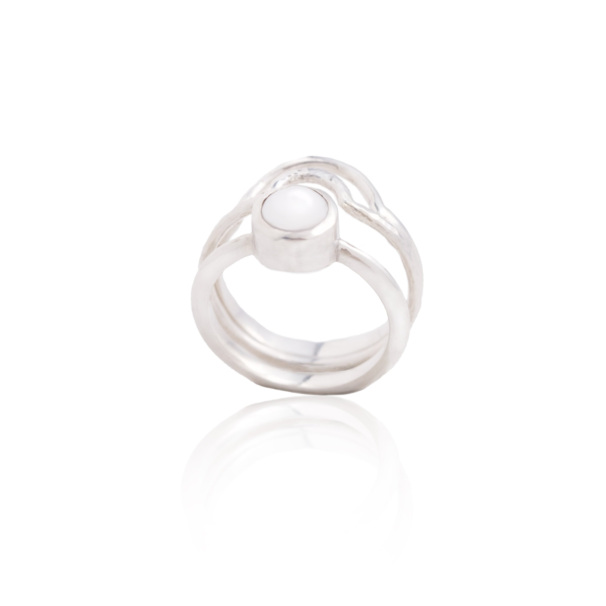 Silver breastmilk Stacking ring.jpg