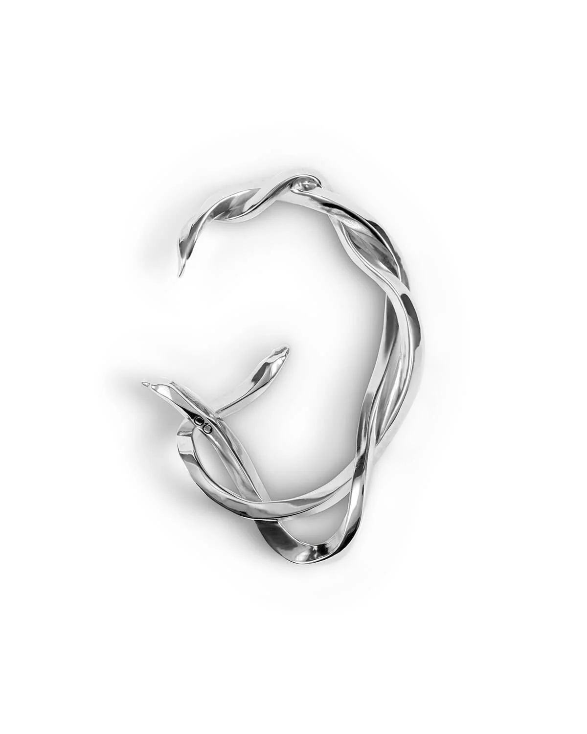 Le Earcuff La Moore argenté