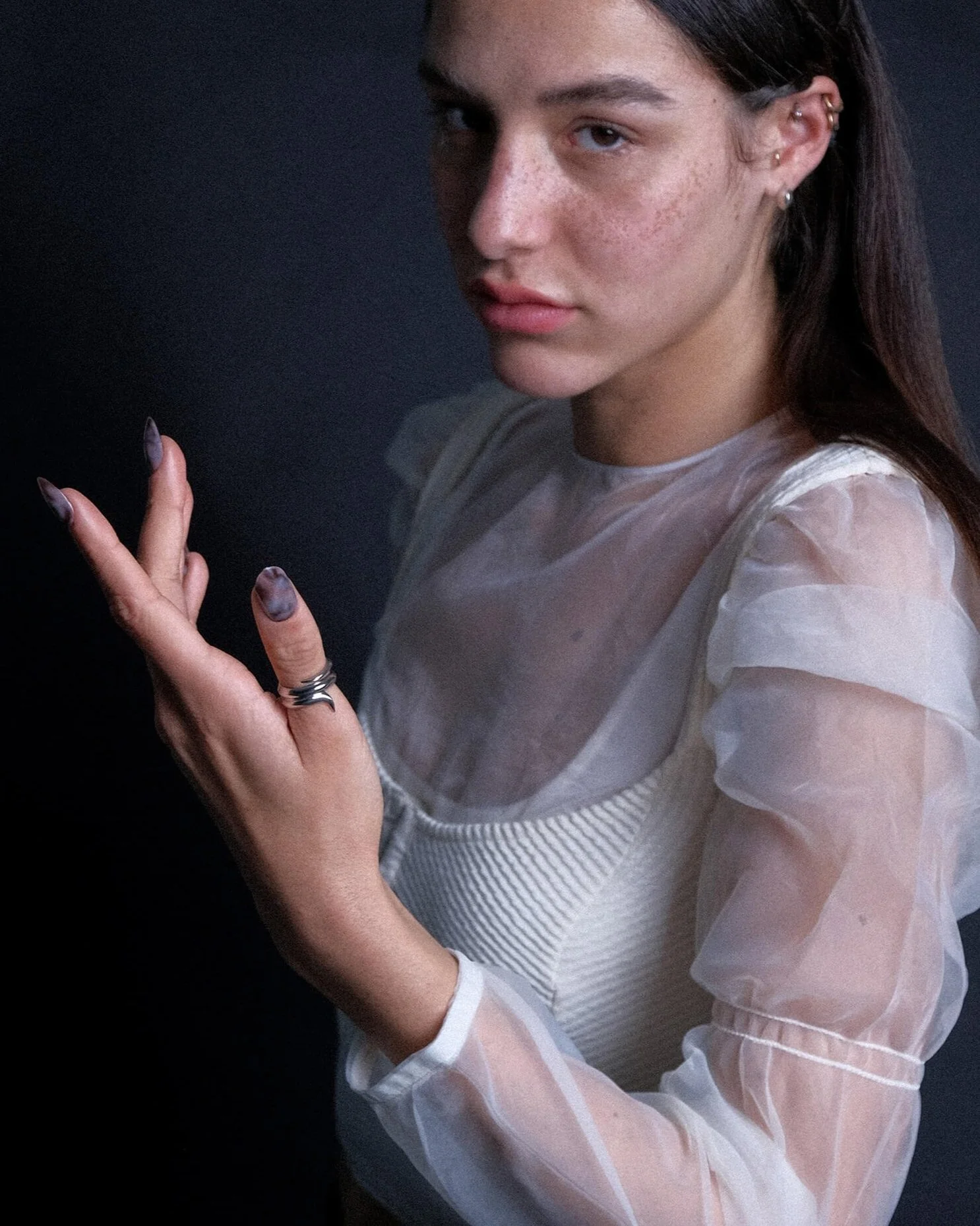 bague de pouce en argent