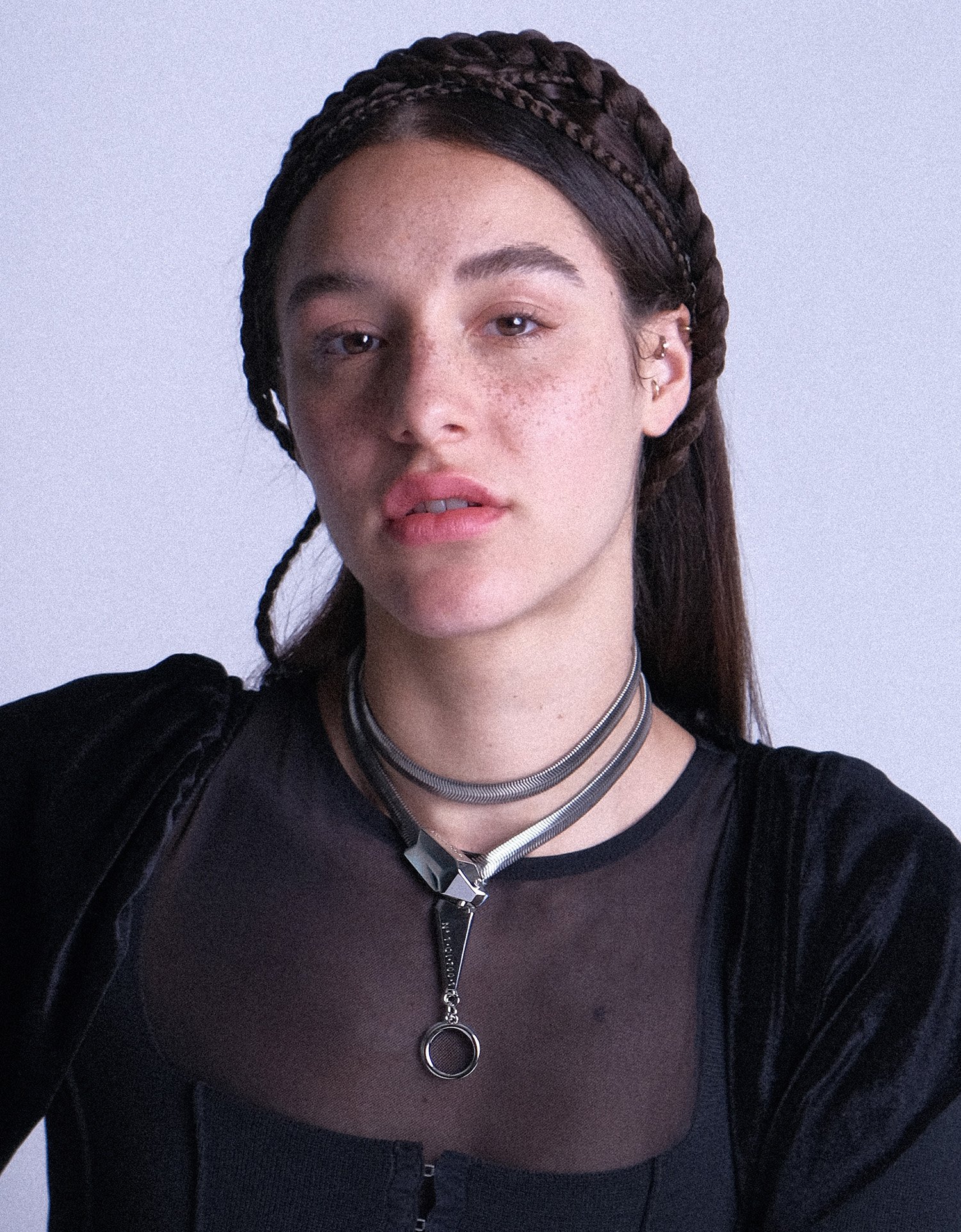 "collier double tour chaîne libre serpent"