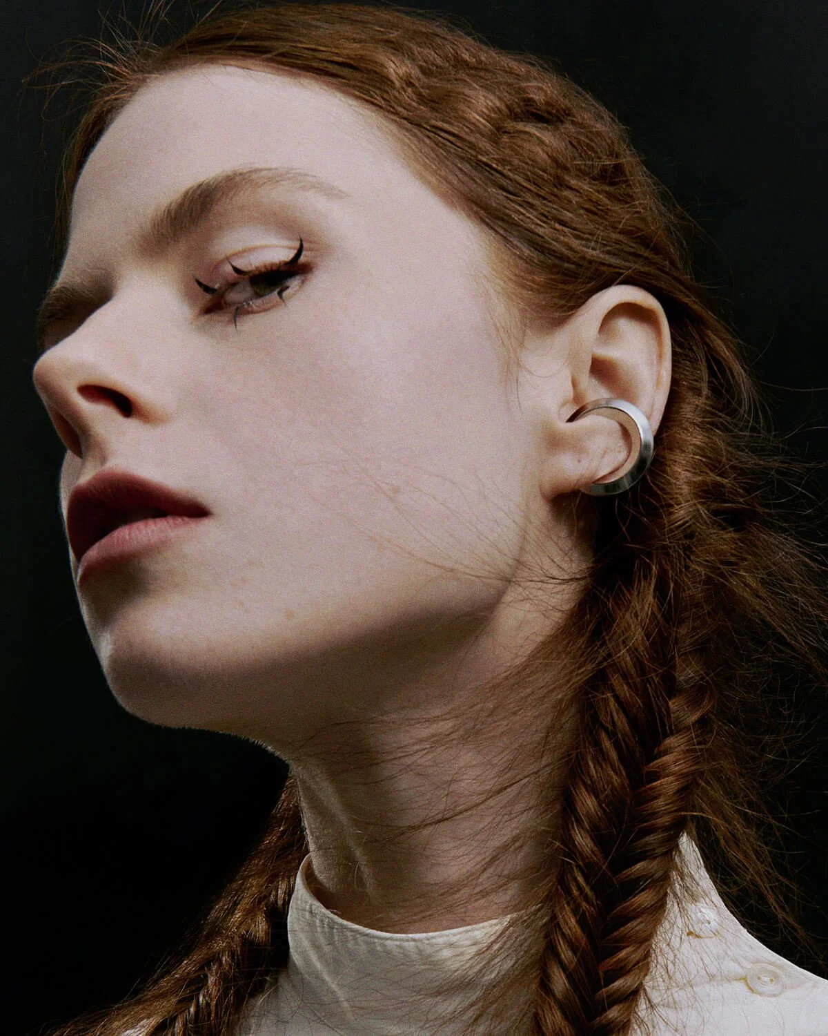 bijou d'oreille anneau sans piercing argent