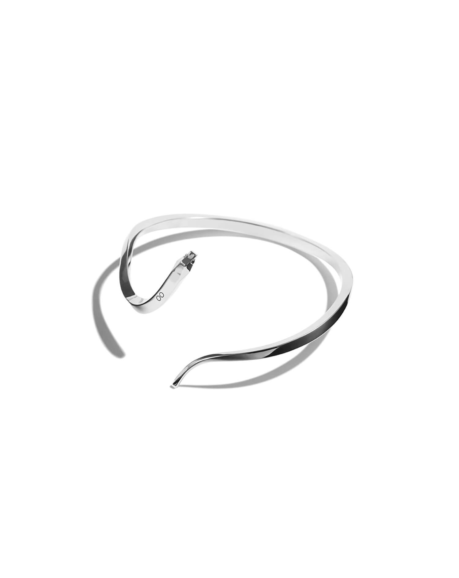 Le bracelet de bras Isobel argenté