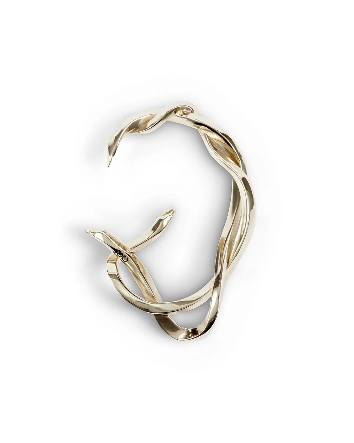 Le earcuff La Moore or pâle