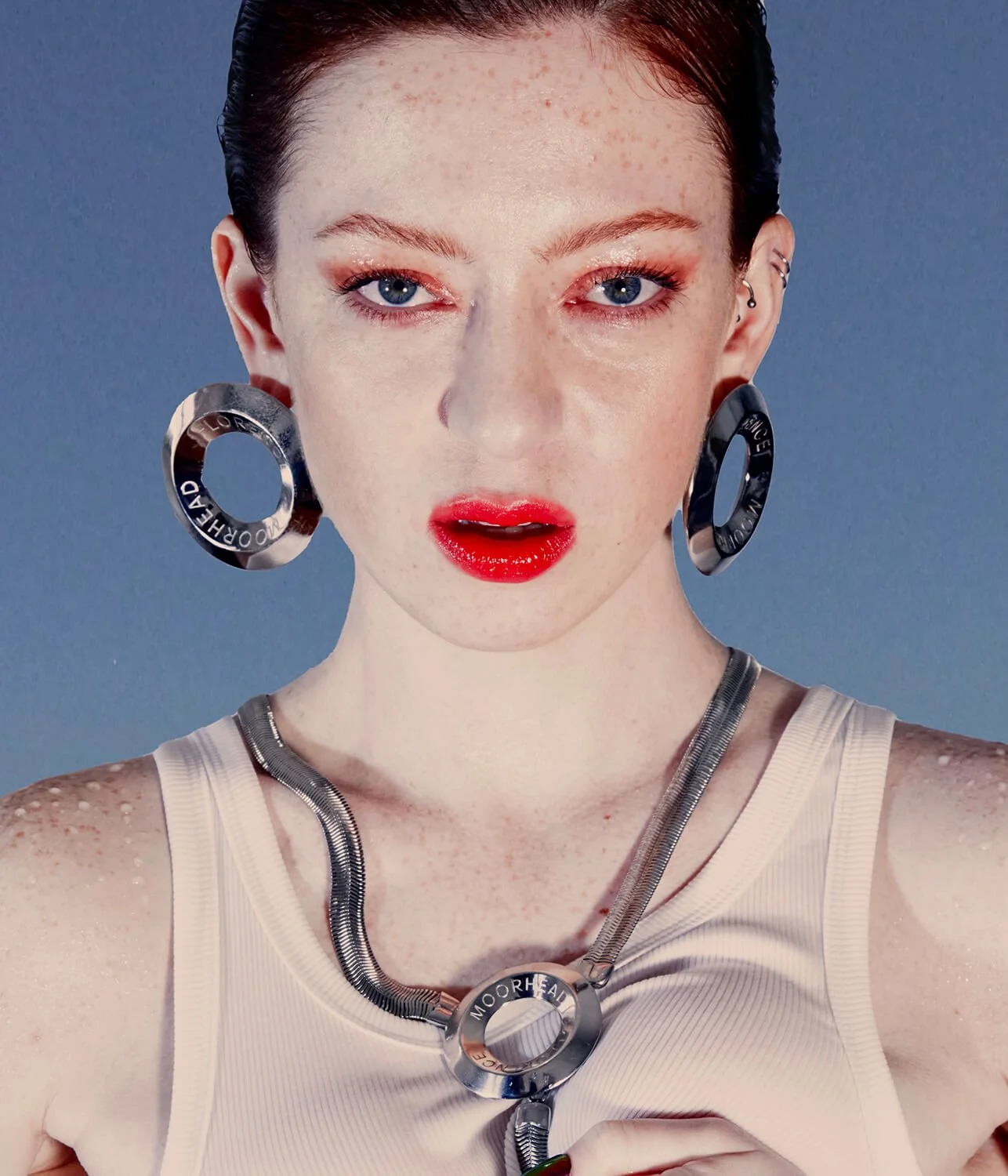 grandes boucles d'oreilles anneaux argent