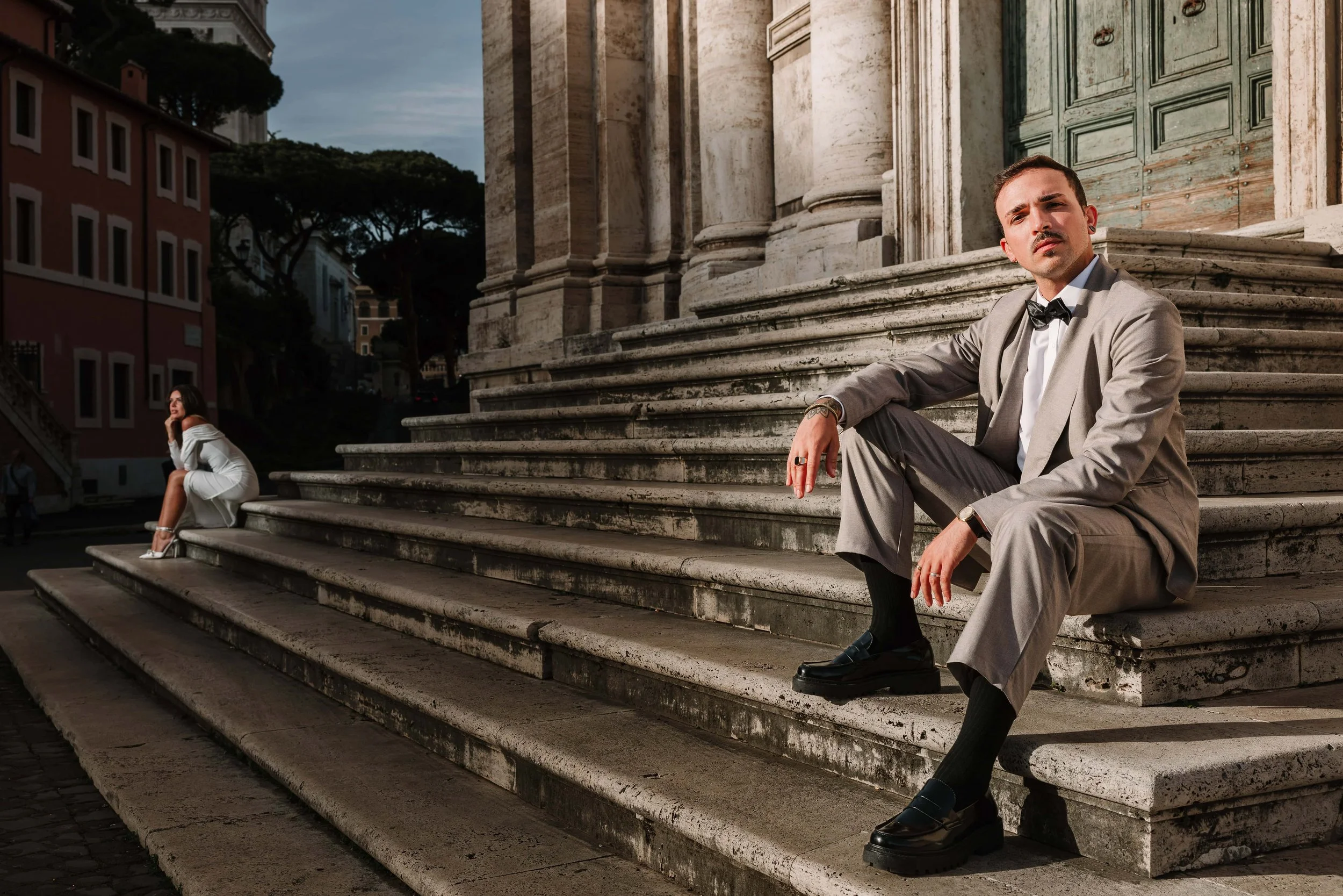 Prachtig huwelijk in Rome