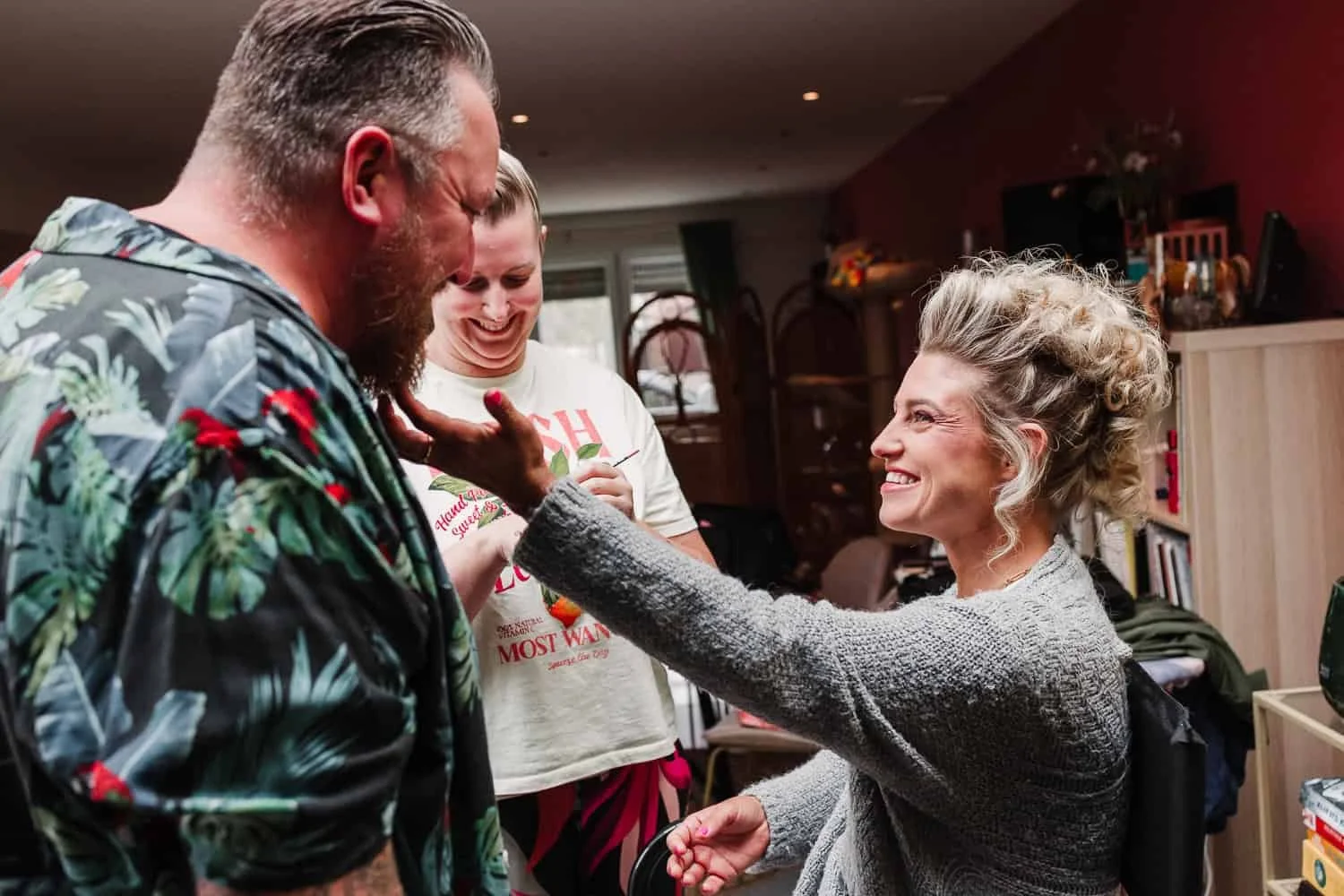 gezellig op je trouwdag