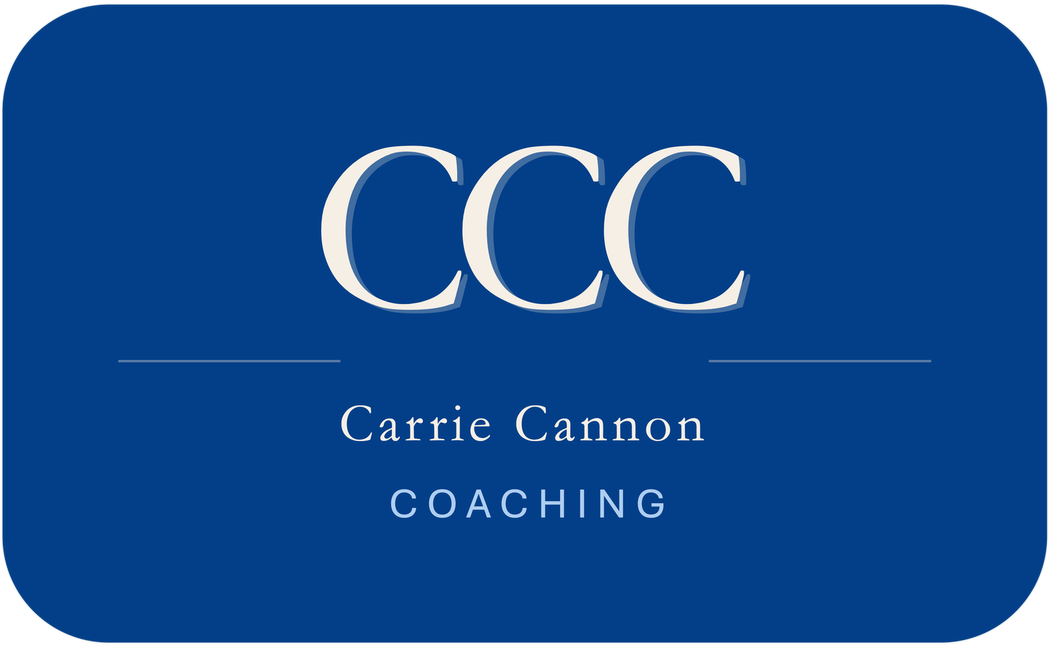 Carrie Cannon Health Coaching