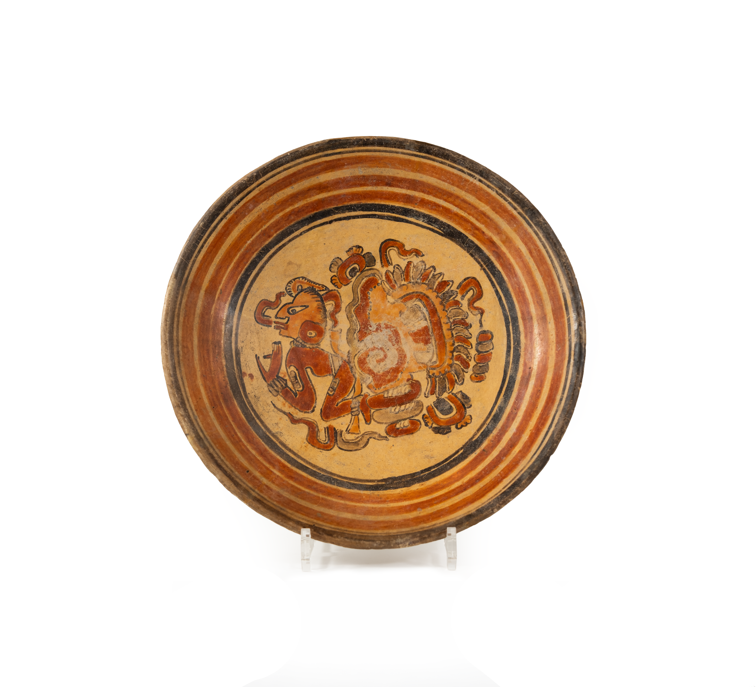 Coclé Polychrome Plate
