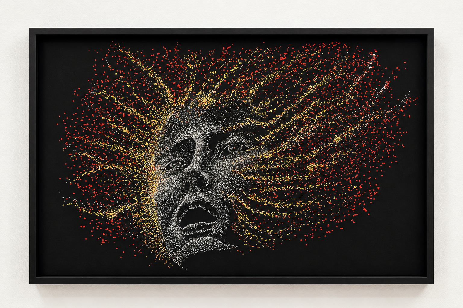 Large Serigraph - Fire