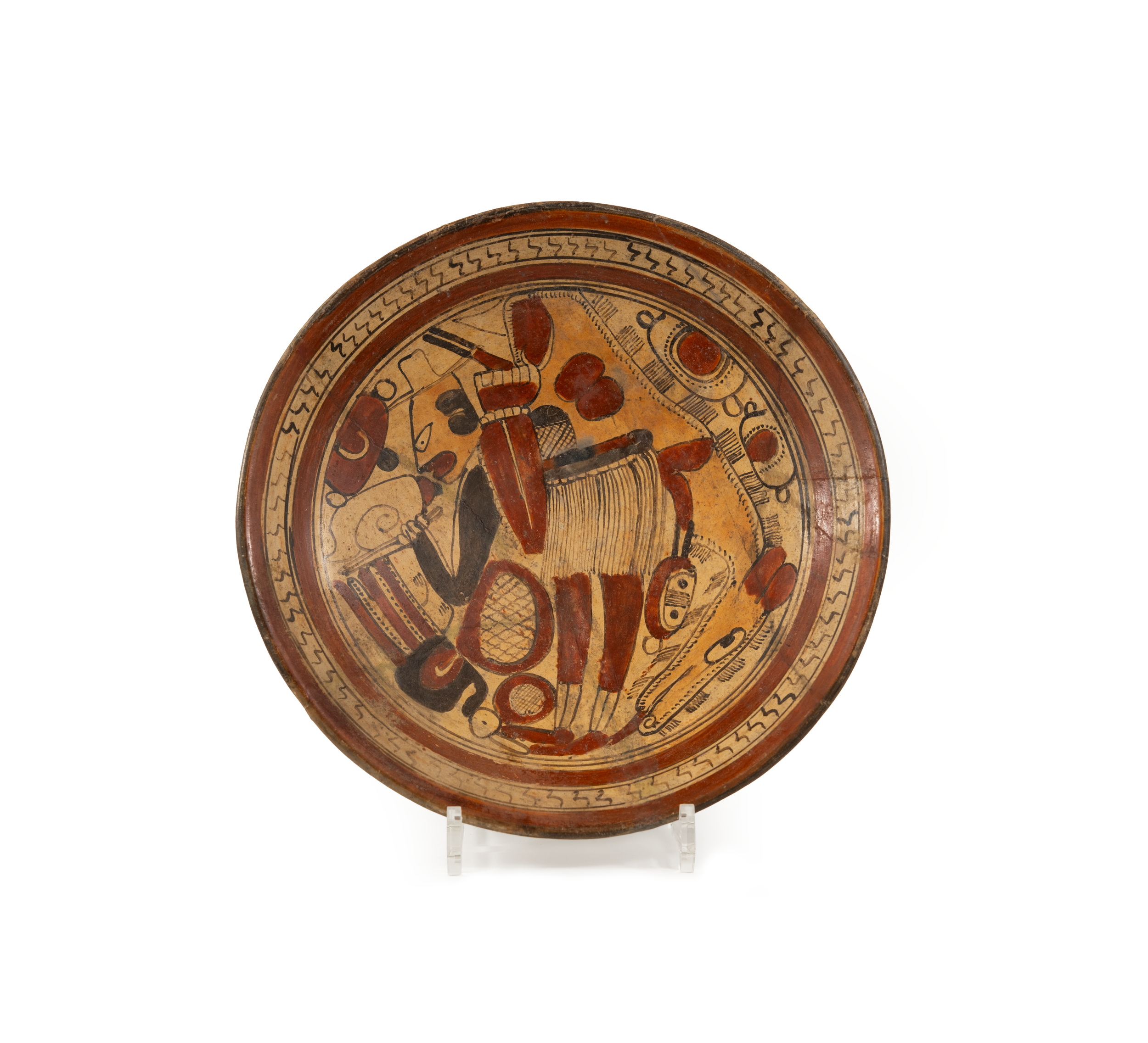 Coclé Polychrome Plate