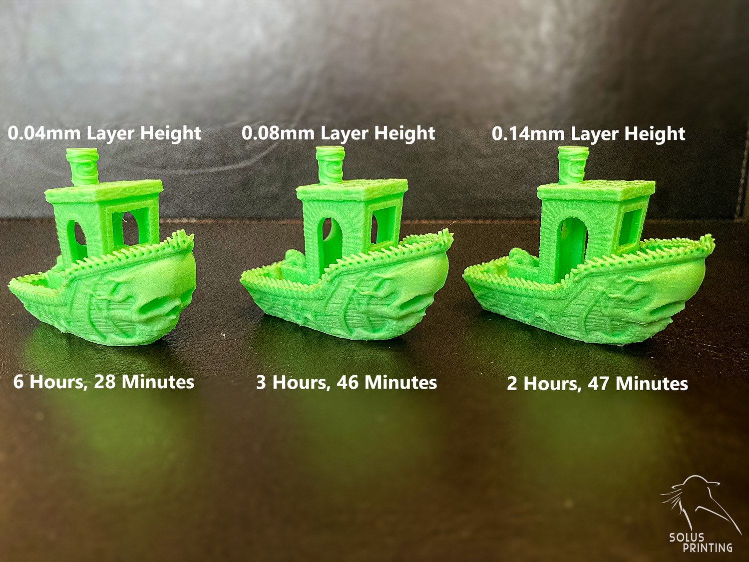 Nozzle & Layer Height References — Solus 3D Printing Service