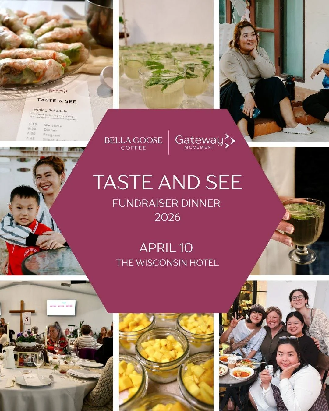 Come Taste and See what we do in Thailand!

You're invited to the 2nd annual Taste and See Fundraiser Dinner! Hosted by our non-profit arm, Gateway Movement, you'll enjoy and homemade Thai dinner and learn about Gateway's anti-exploitation work in Th