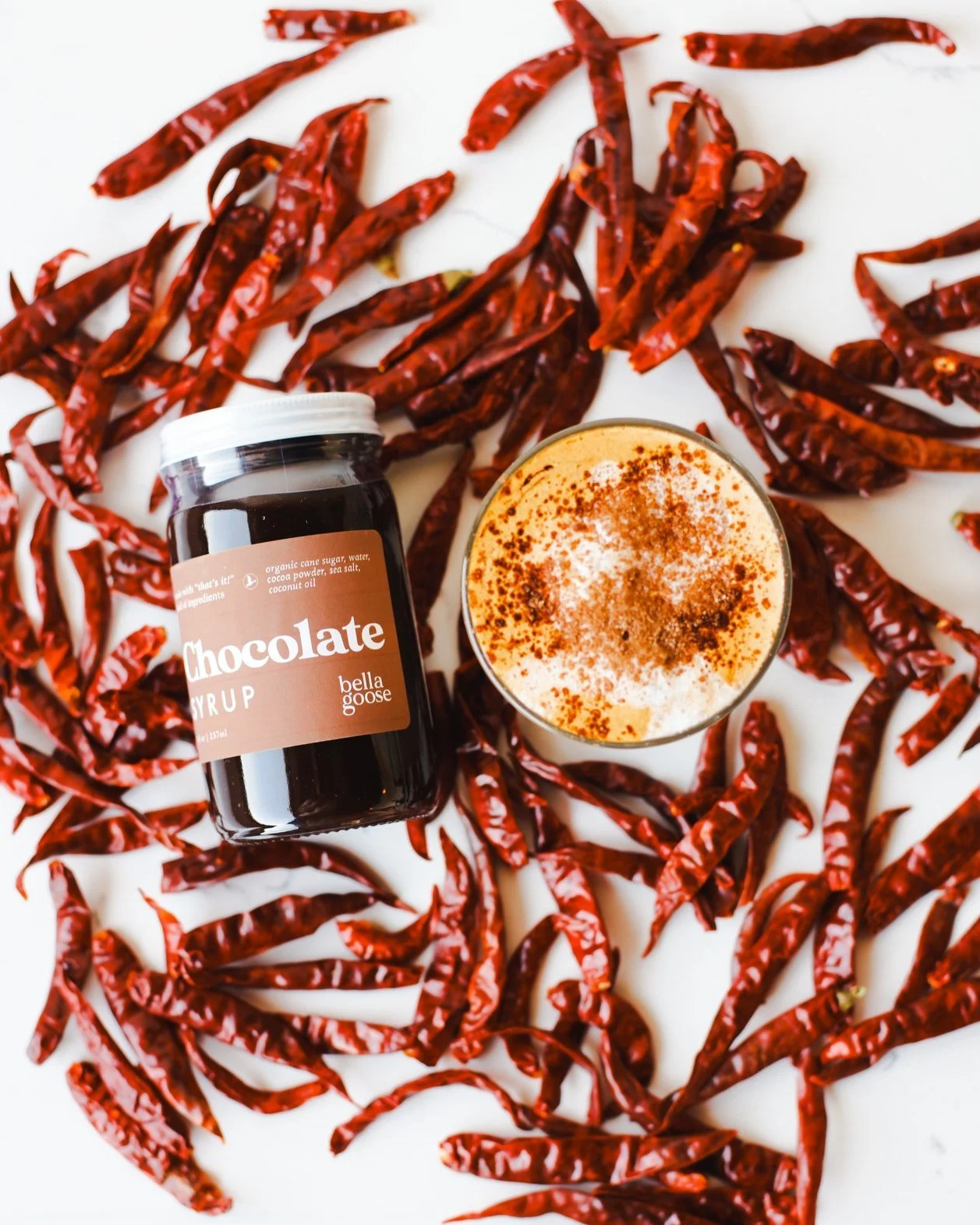 Drink drop alert - traveling all the way from Thailand!

 These recipes from @bellagooseth are so good we had to bring them to Wisconsin Dells. 

🌶Mocha "Pet"🌶
[served hot, 6oz] espresso, house chocolate, house thai chili syrup, thai chil