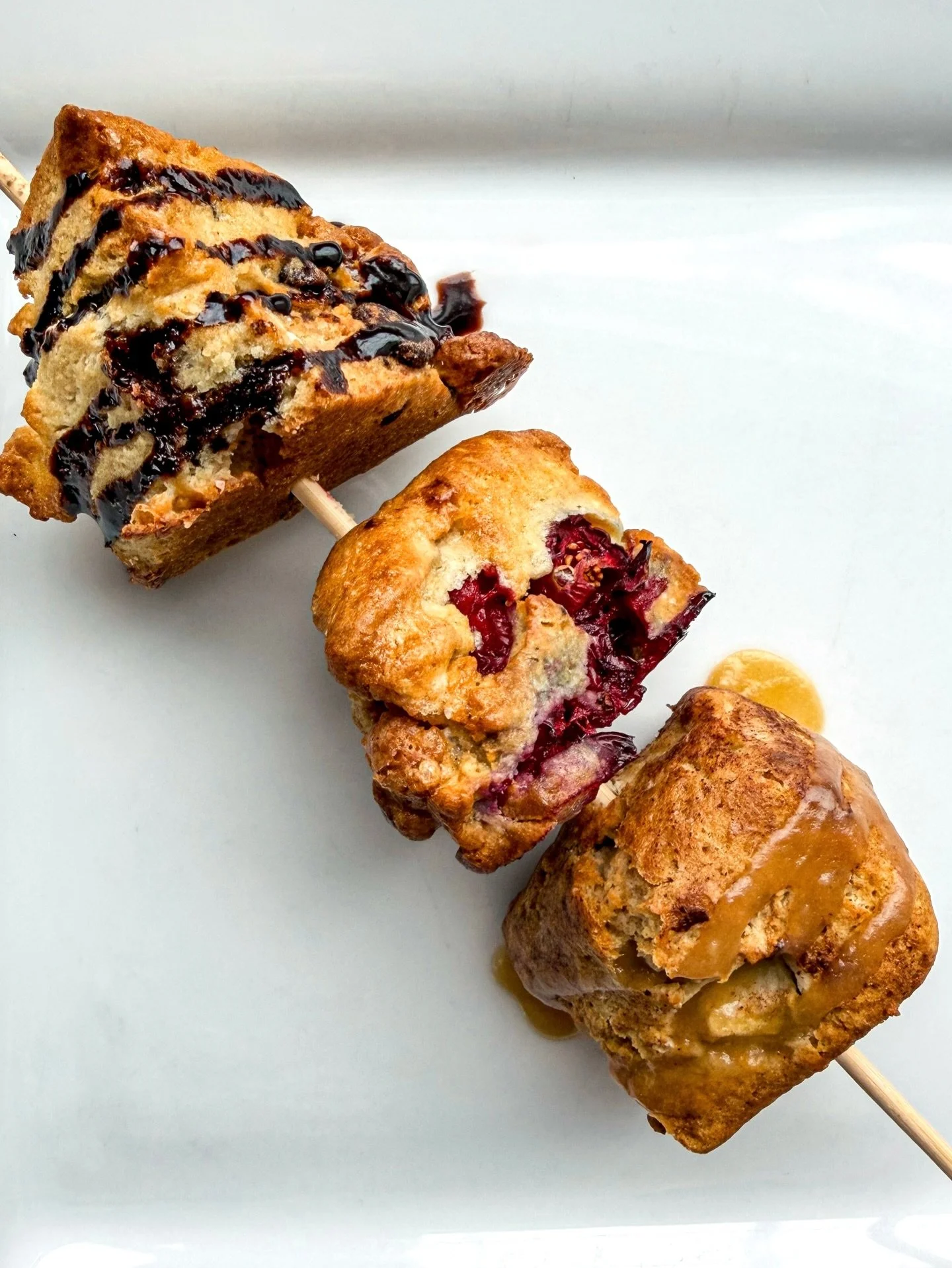 Sunday mornings call for a scone sampler. Stop in to try minis of each of our gluten-free scones! 

#bellagoose #wisconsindells #glutenfree #wisconsinbakery #localcoffee