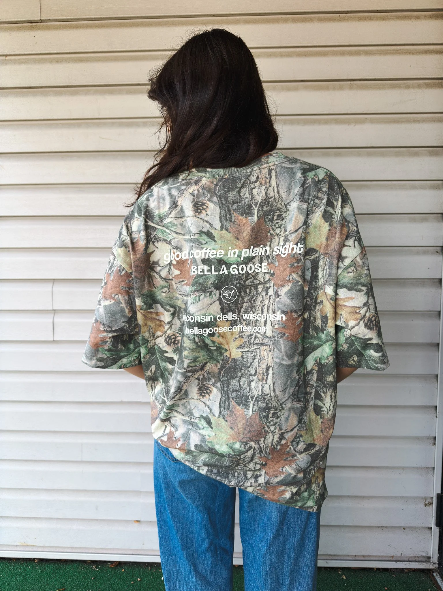 On a Goose Hunt Camo Tee